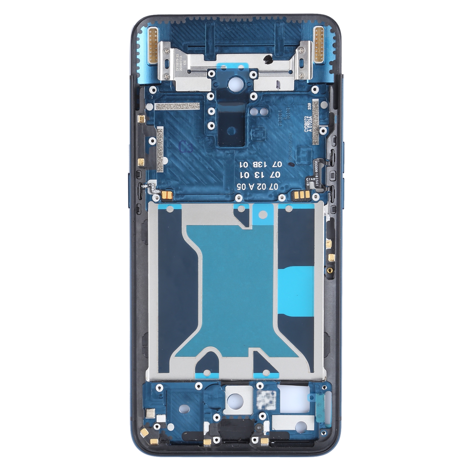 OPPO Find X CPH1871 blue middle frame bezel