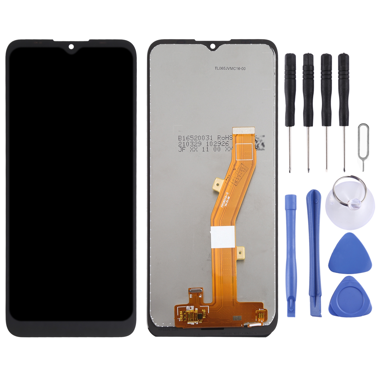 Nokia C10 TA-1342 LCD screen replacement black