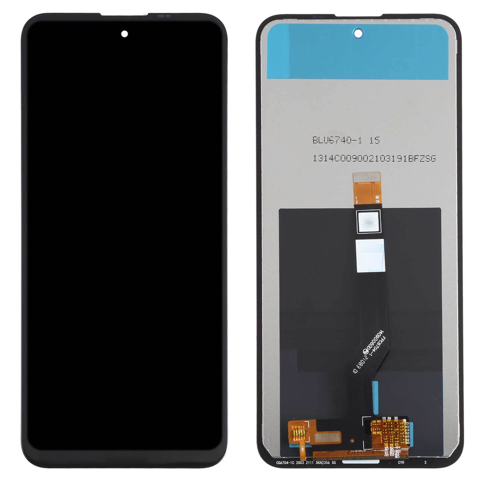 Nokia X10 TA-1350 Black LCD Screen and Digitizer Replacement - Image 2
