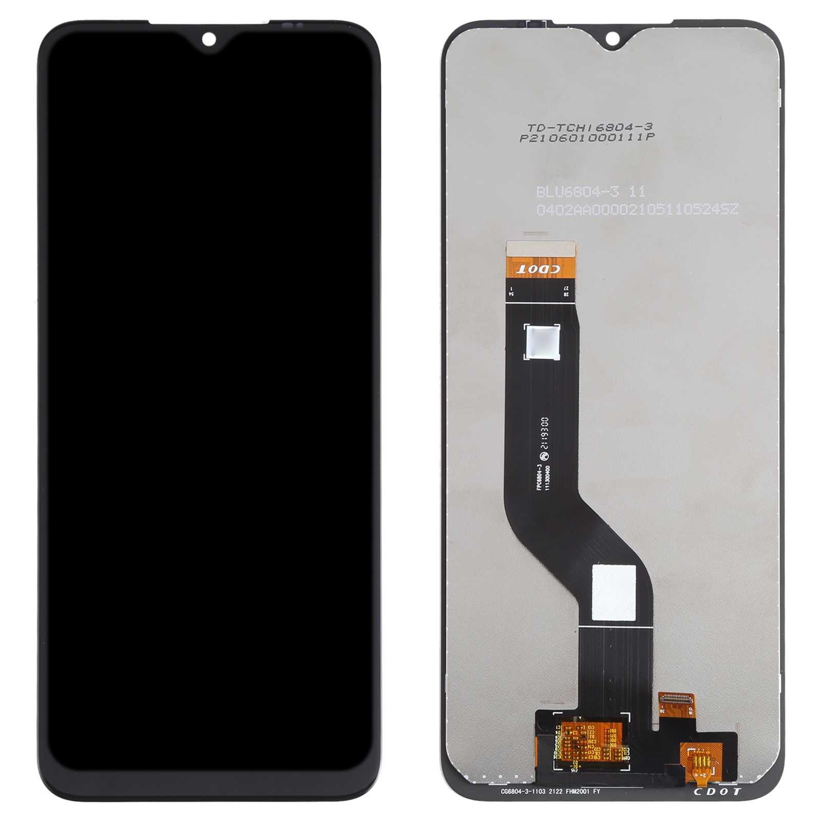 Nokia G50 Black LCD Screen and Digitizer Replacement - Image 2