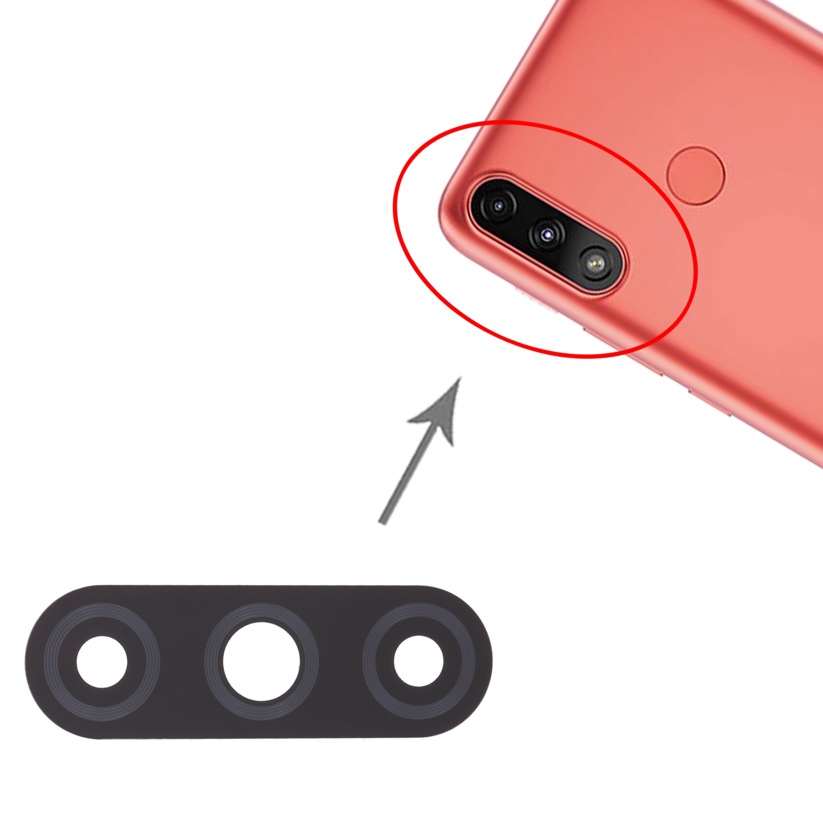 Motorola Moto E7 Power Back Camera Lens Replacement - Image 3