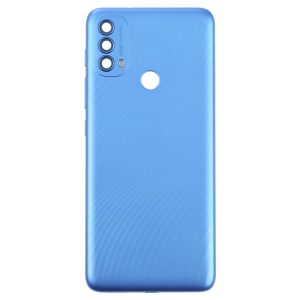 Motorola Moto E40 blue back cover replacement