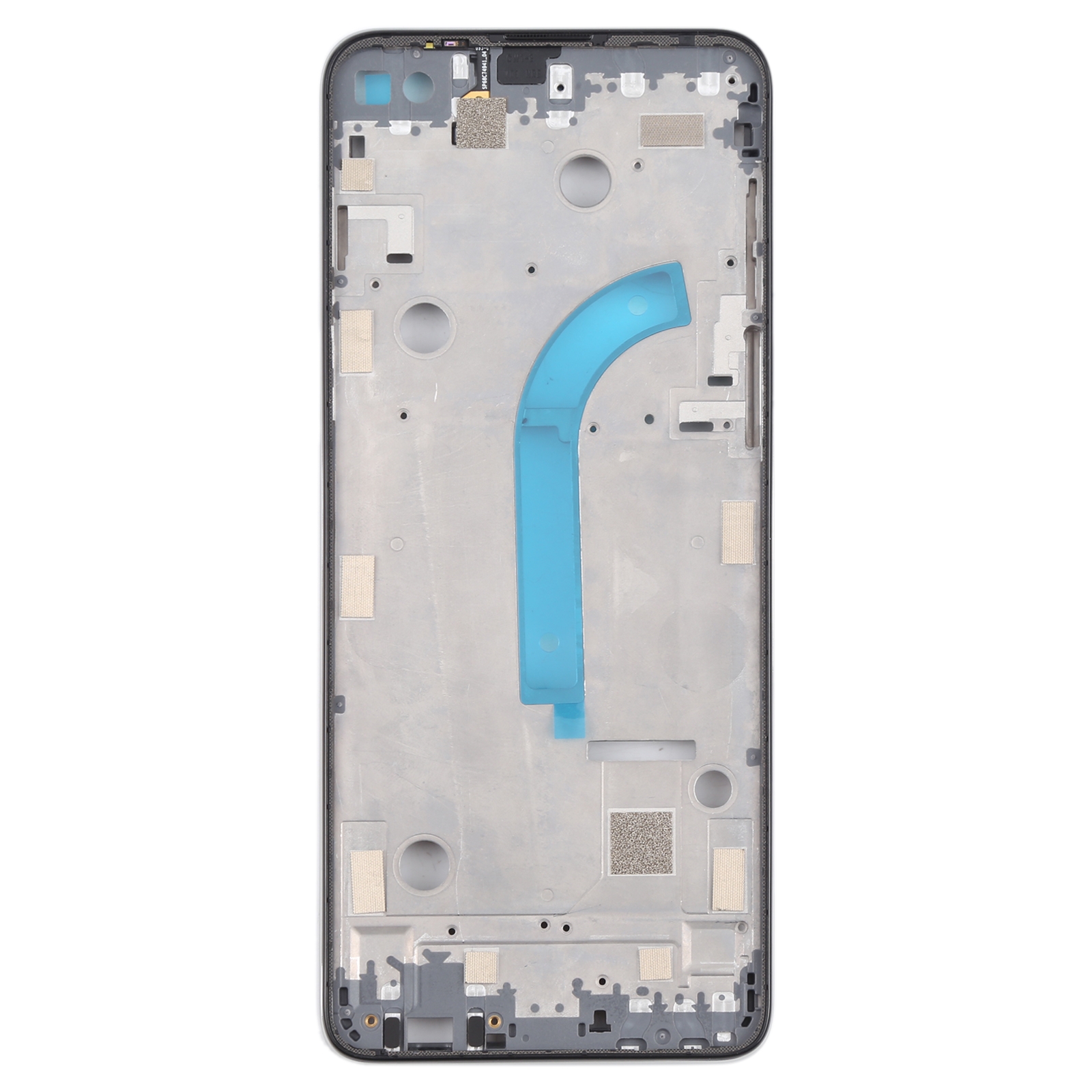 Motorola Moto G100 Silver Front Housing Frame Replacement - Image 2