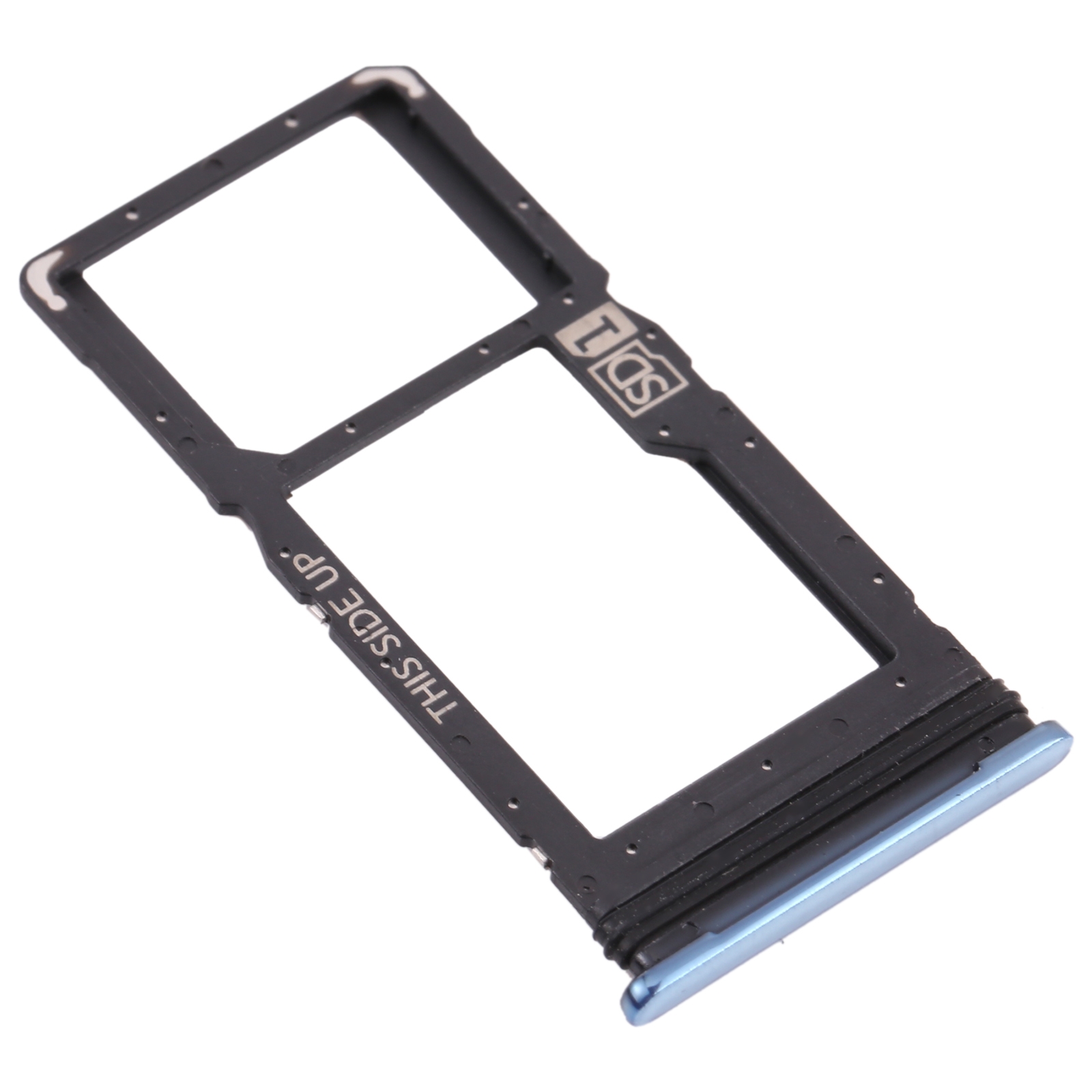 Motorola Moto G100 SIM card tray blue replacement