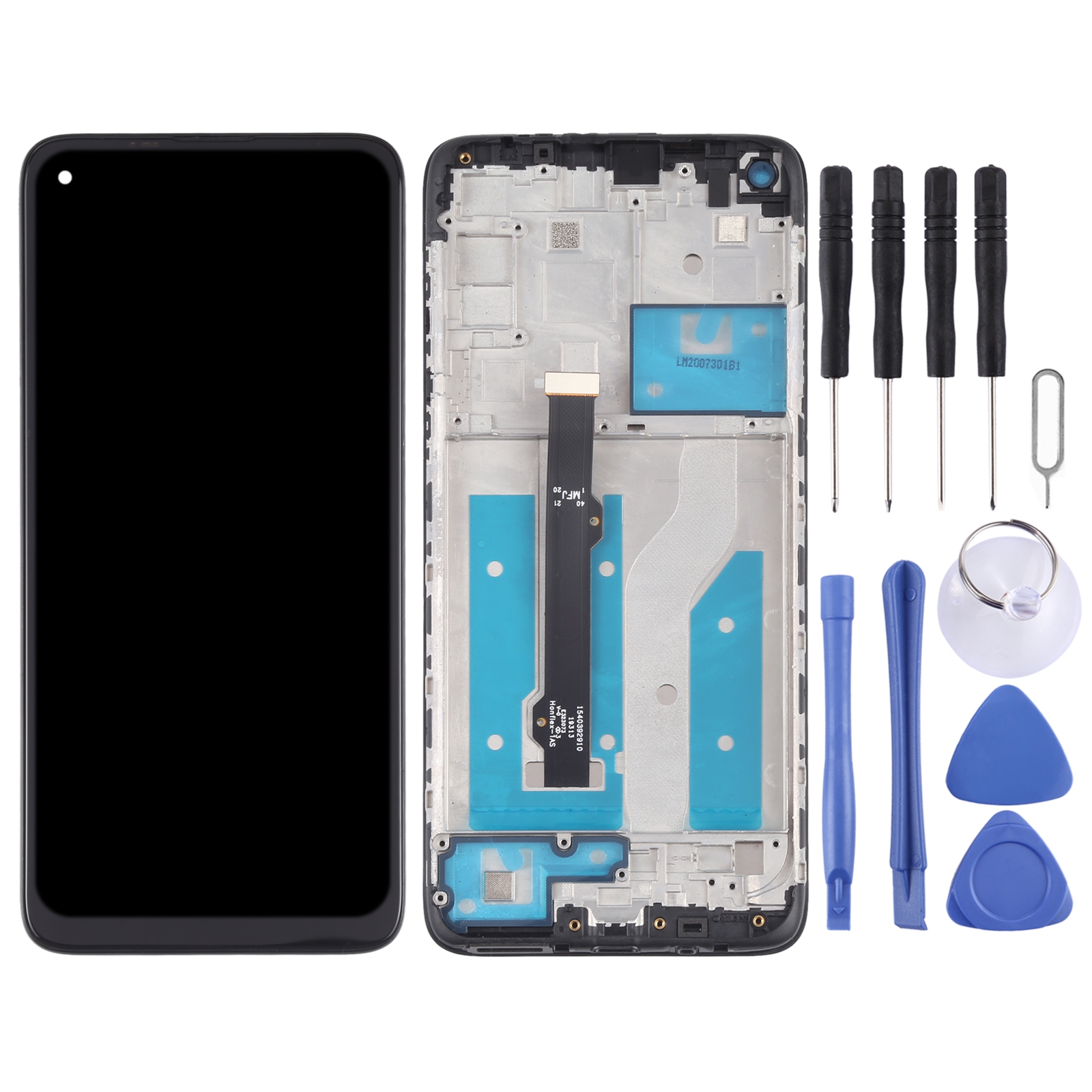 Motorola Moto G8 XT2045-1 screen replacement black