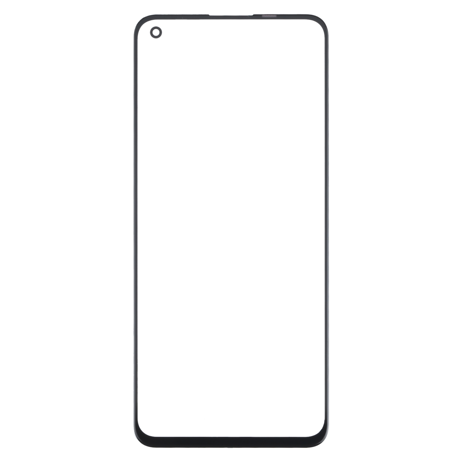 OnePlus Nord 2 5G front screen glass replacement black