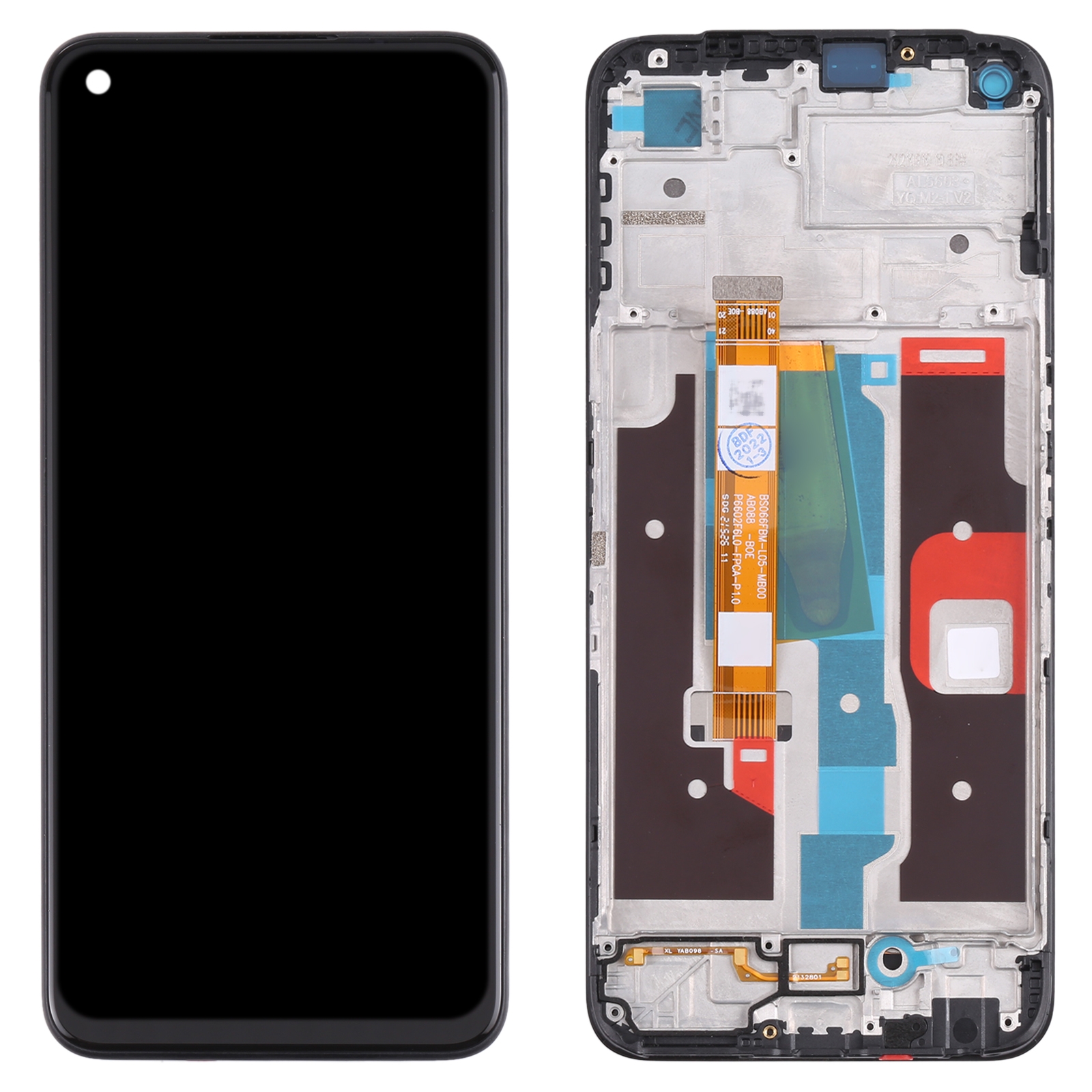 OPPO Realme 8i RMX3151 Black LCD Screen Replacement - Image 2