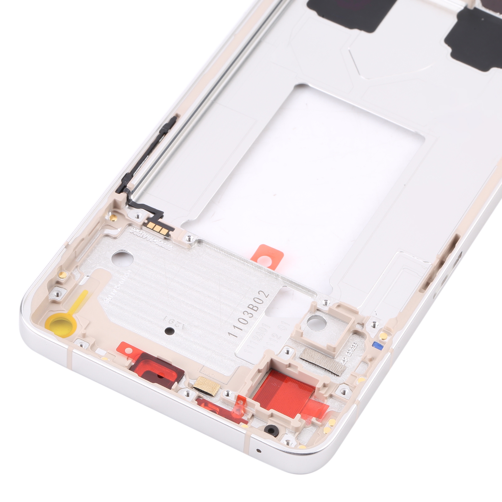 OPPO Reno7 5G PFJM10 Gold Front Frame Bezel Replacement - Image 3