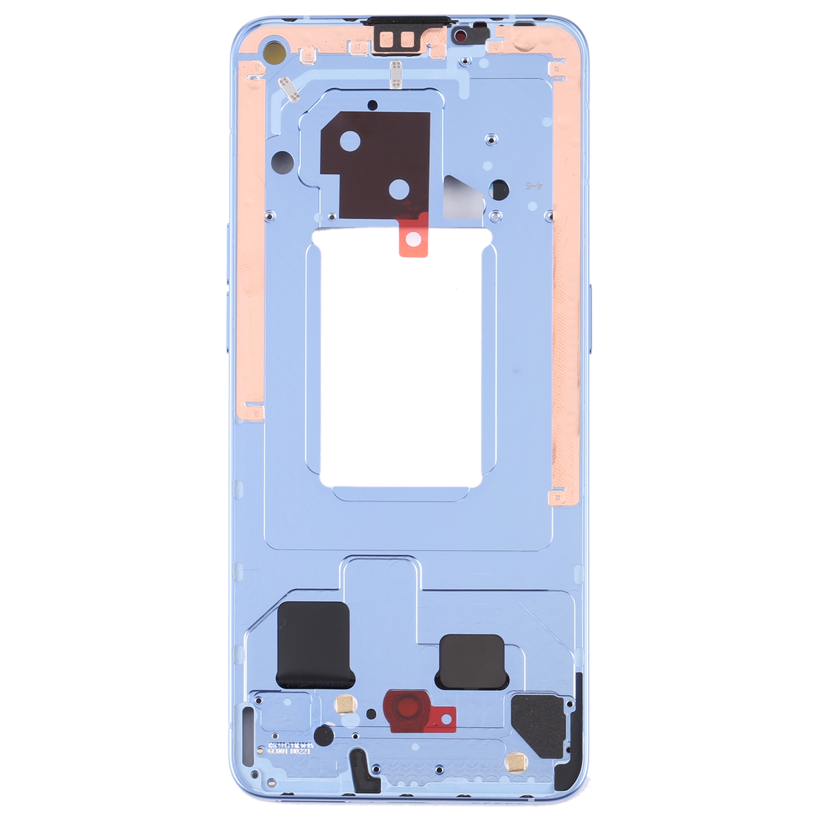 OPPO Reno7 5G PFJM10 Blue Front Frame Bezel Replacement - Image 2