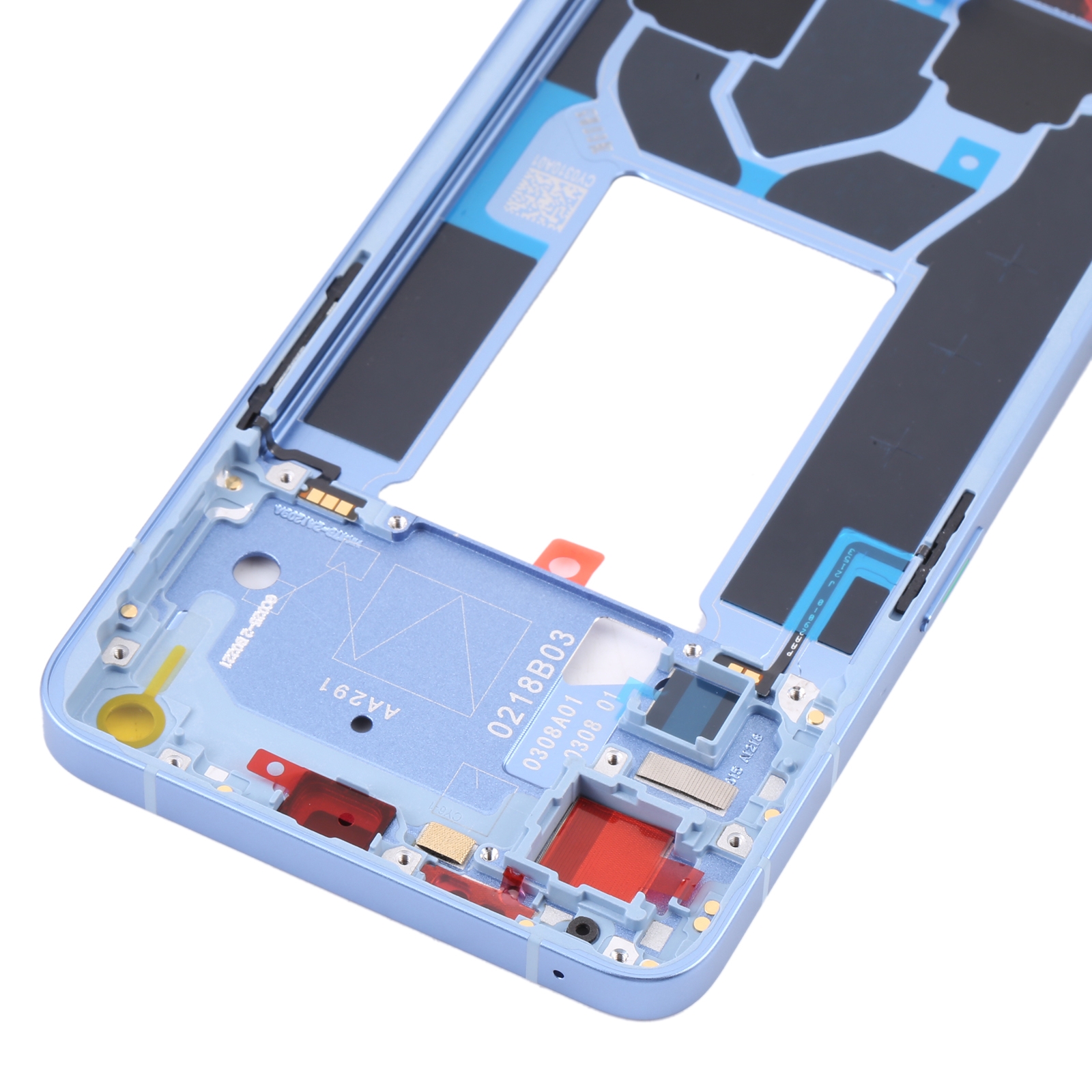 OPPO Reno7 5G PFJM10 Blue Front Frame Bezel Replacement - Image 3