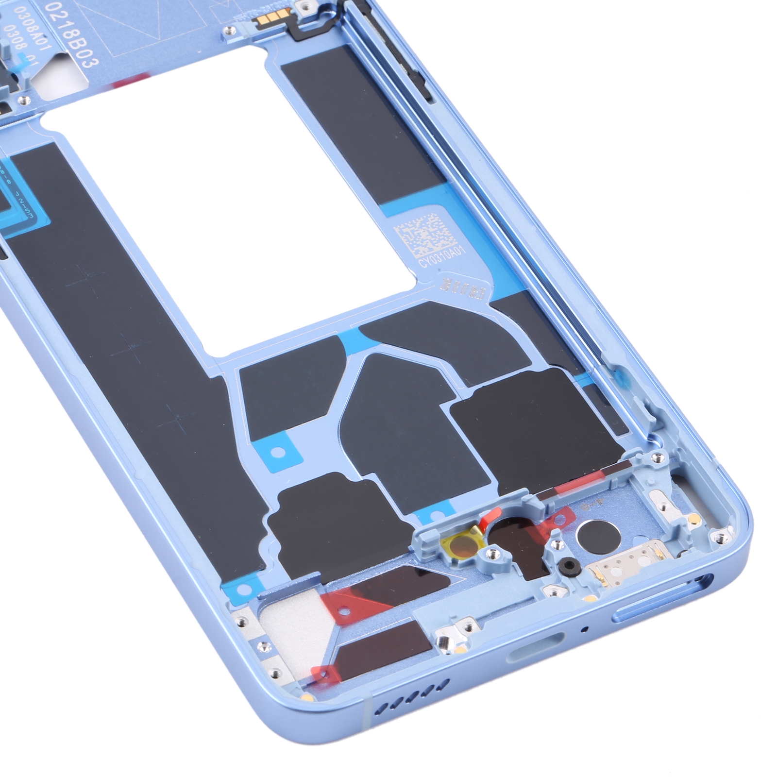 OPPO Reno7 5G PFJM10 Blue Front Frame Bezel Replacement - Image 4