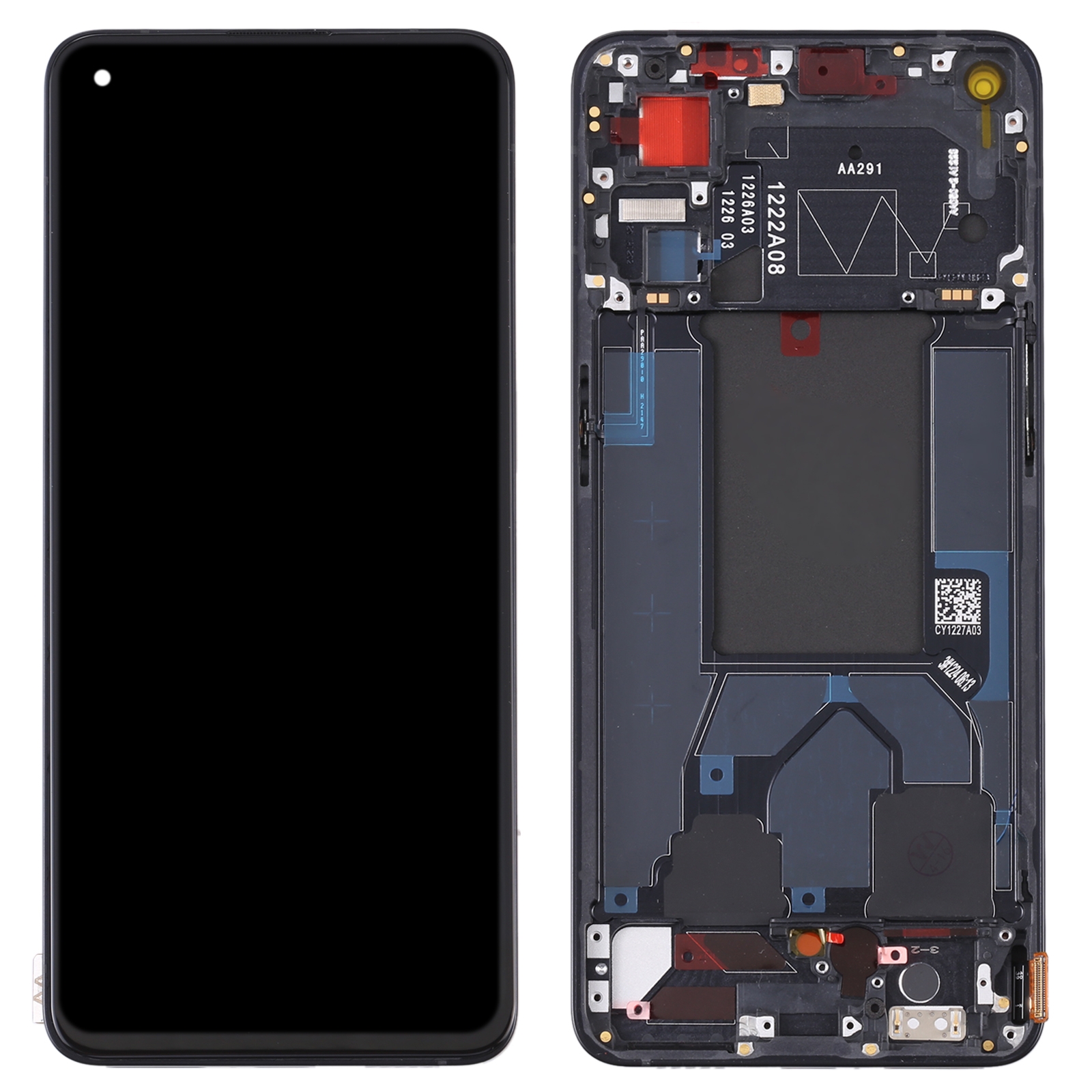 OPPO Reno7 5G Black LCD Screen Replacement - Image 2