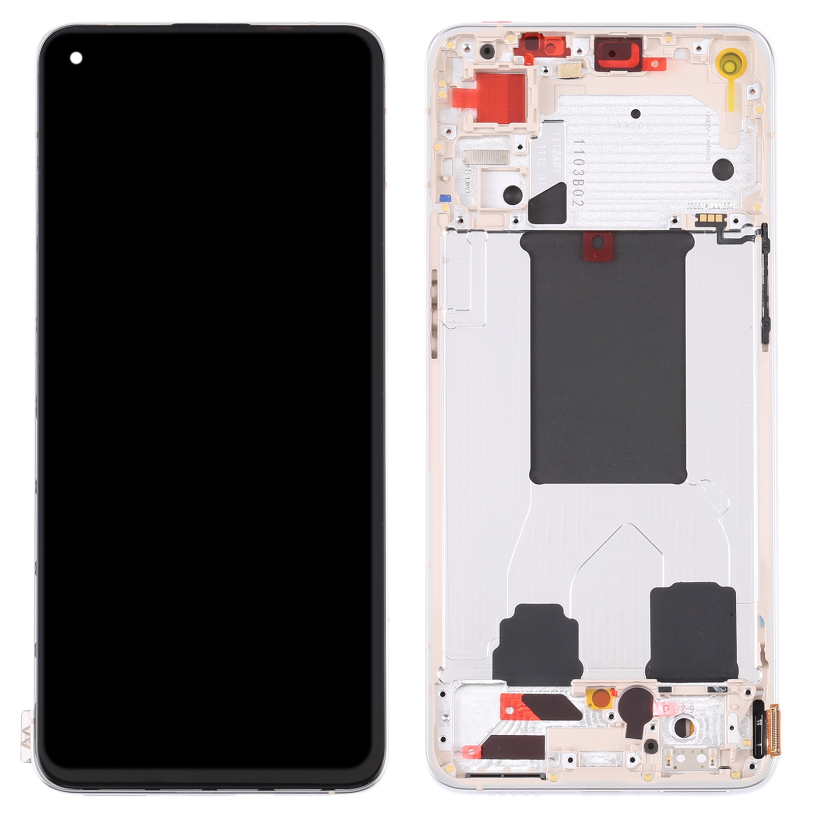 OPPO Reno7 5G Gold Screen Replacement - Image 2