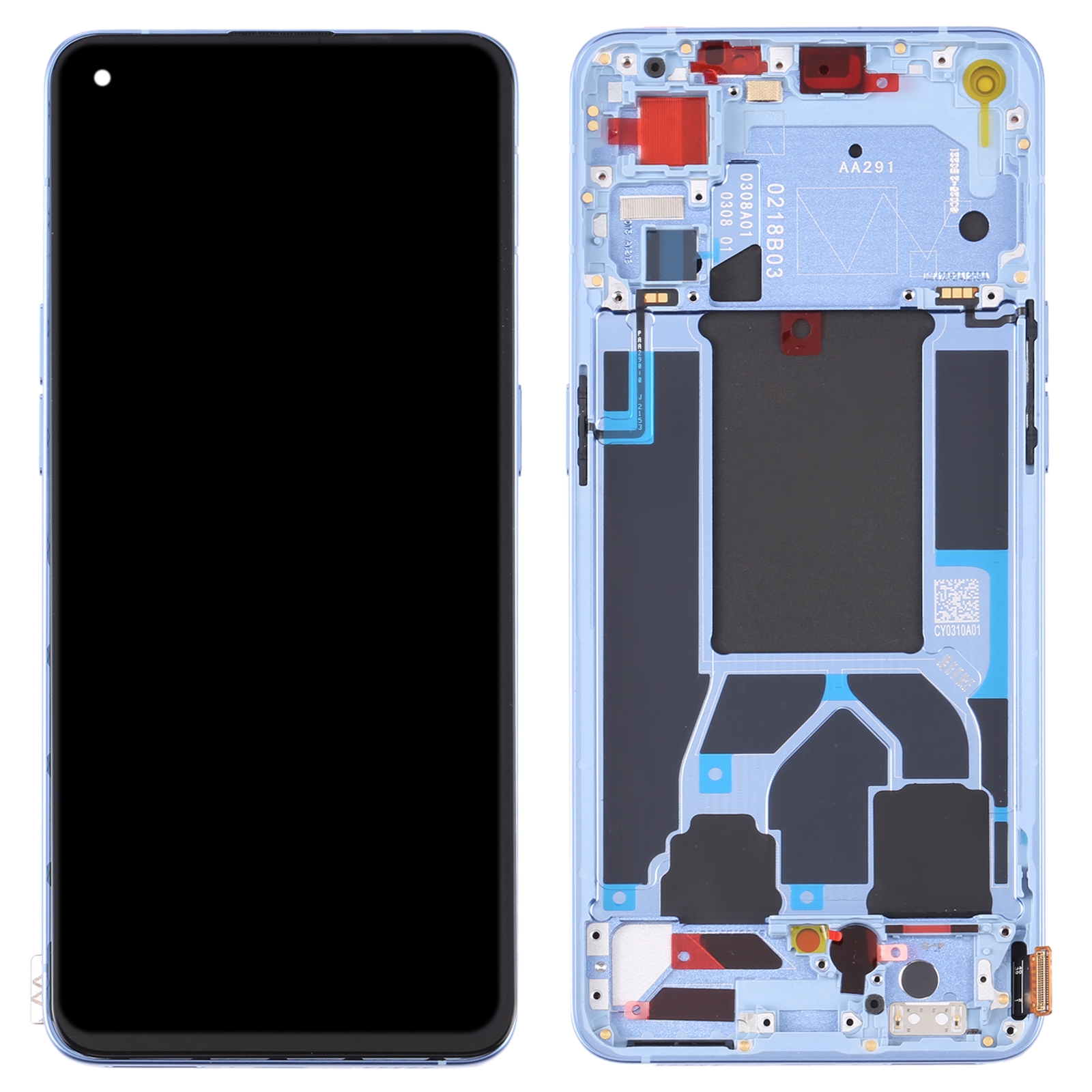 OPPO Reno7 5G Blue Screen Replacement - Image 2
