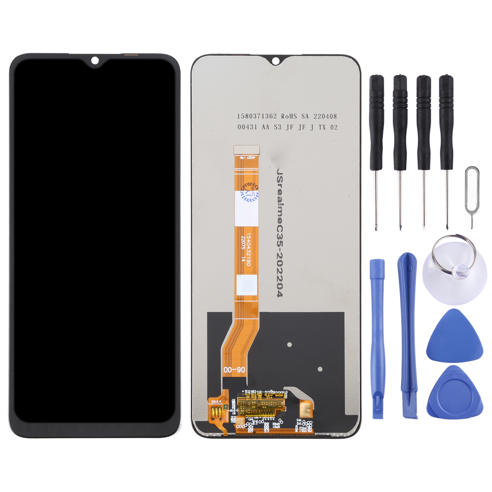 Realme C35 LCD screen replacement