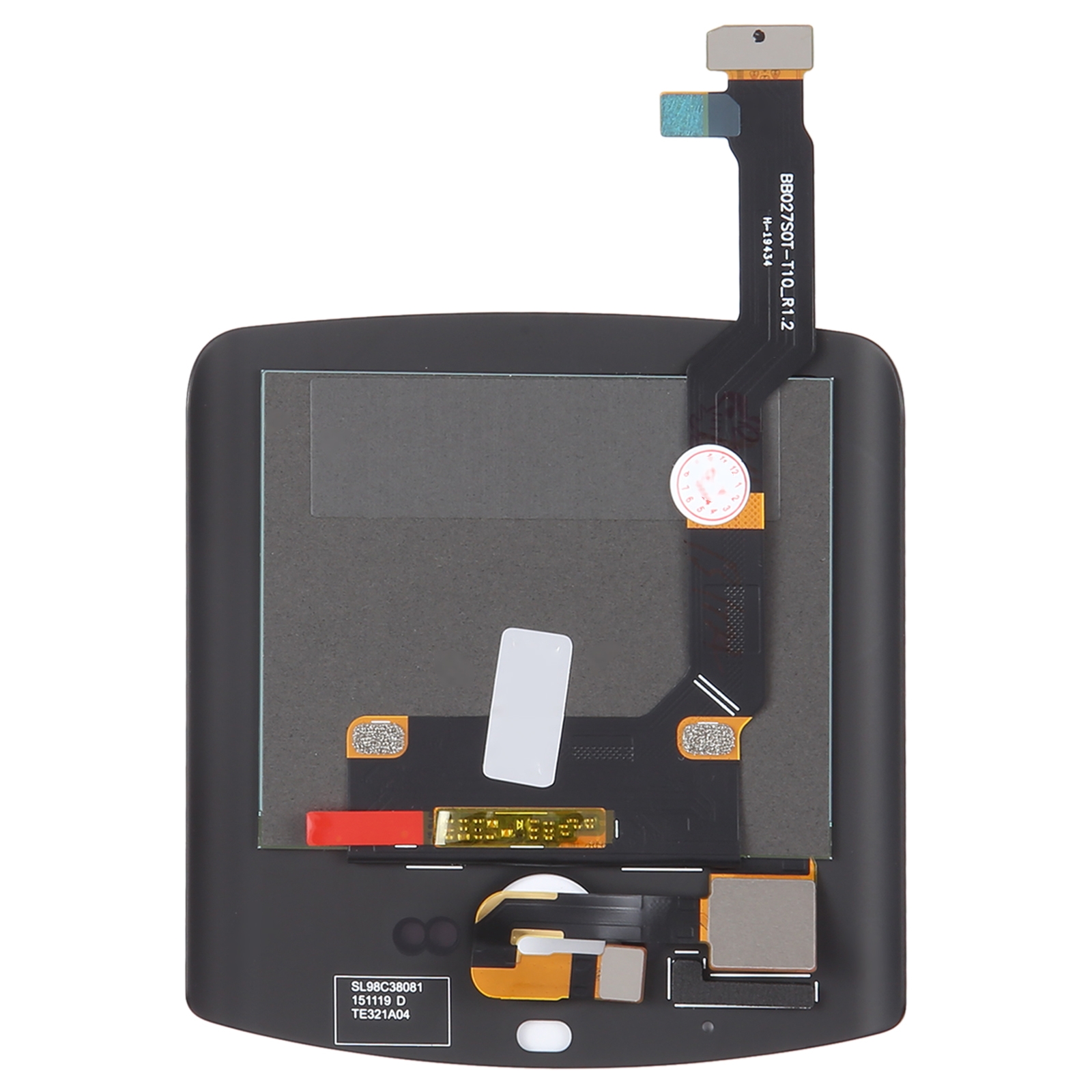 Motorola Razr 2019 Black Secondary Screen Replacement - Image 2