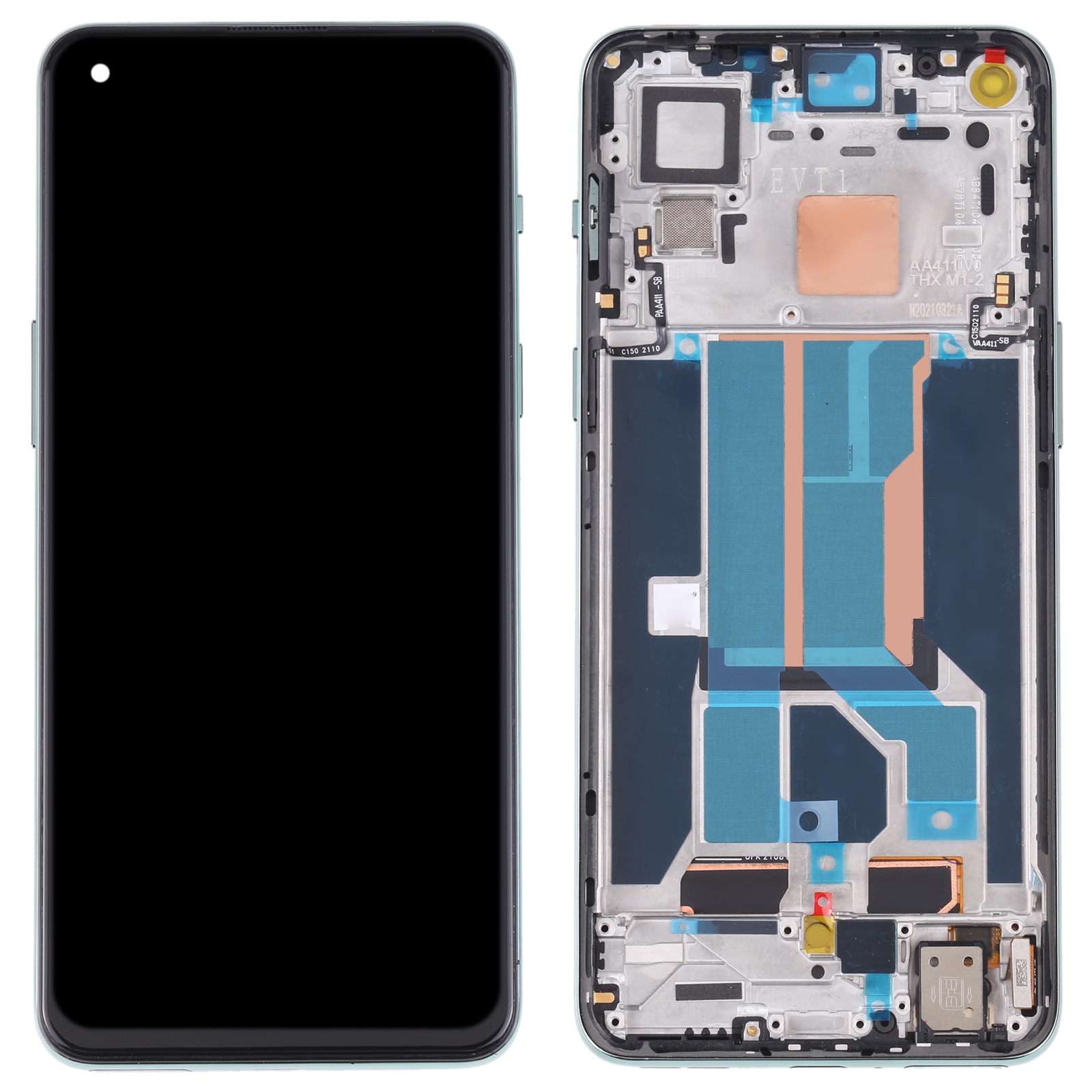 OnePlus Nord 2 5G screen replacement green