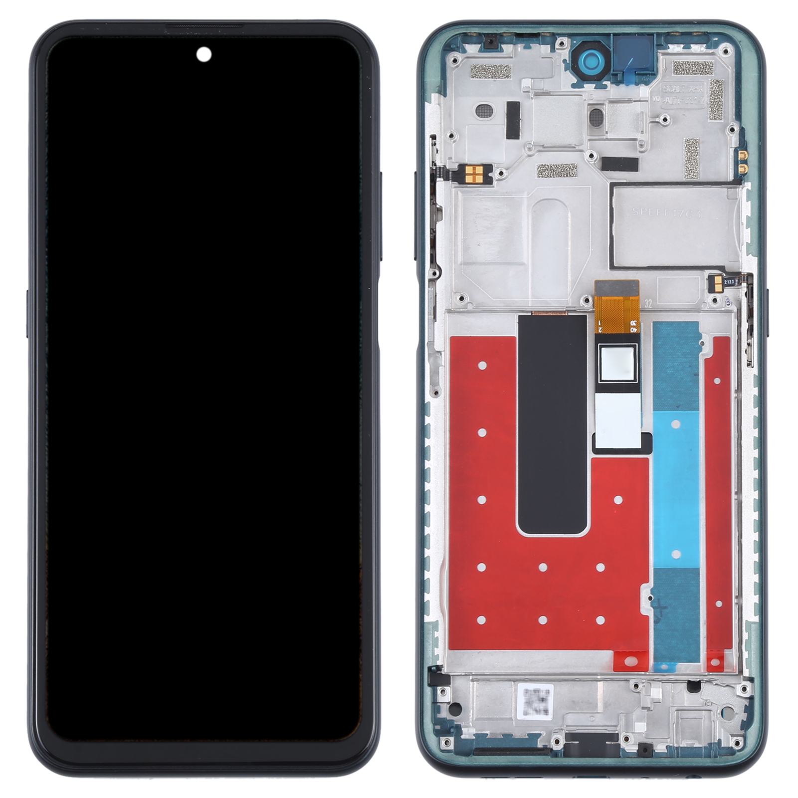 Nokia X10 TA-1350 screen replacement green