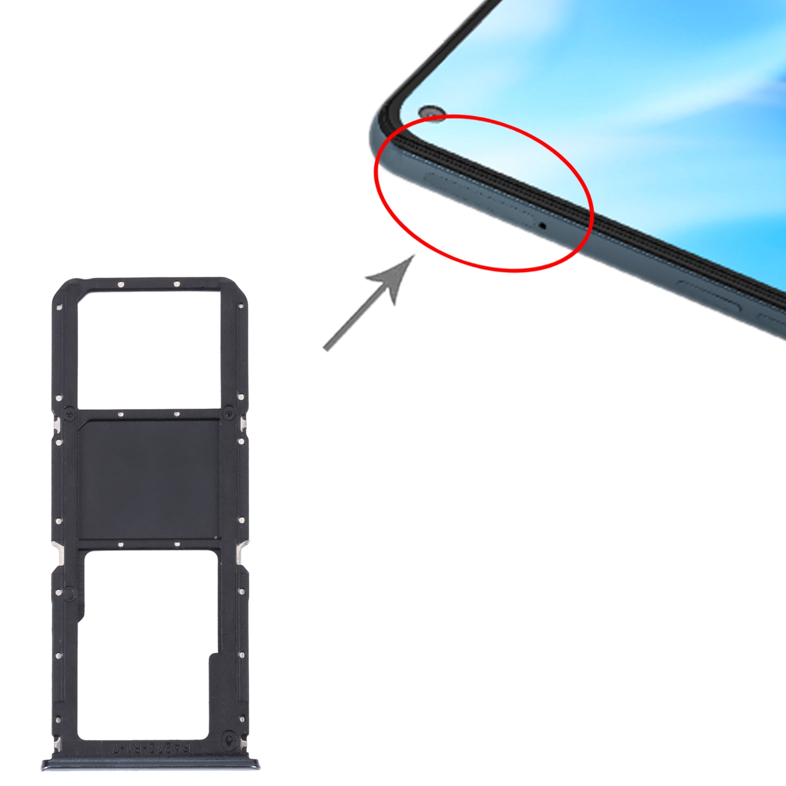 OnePlus Nord N200 5G Grey SIM Card Tray Replacement - Image 3