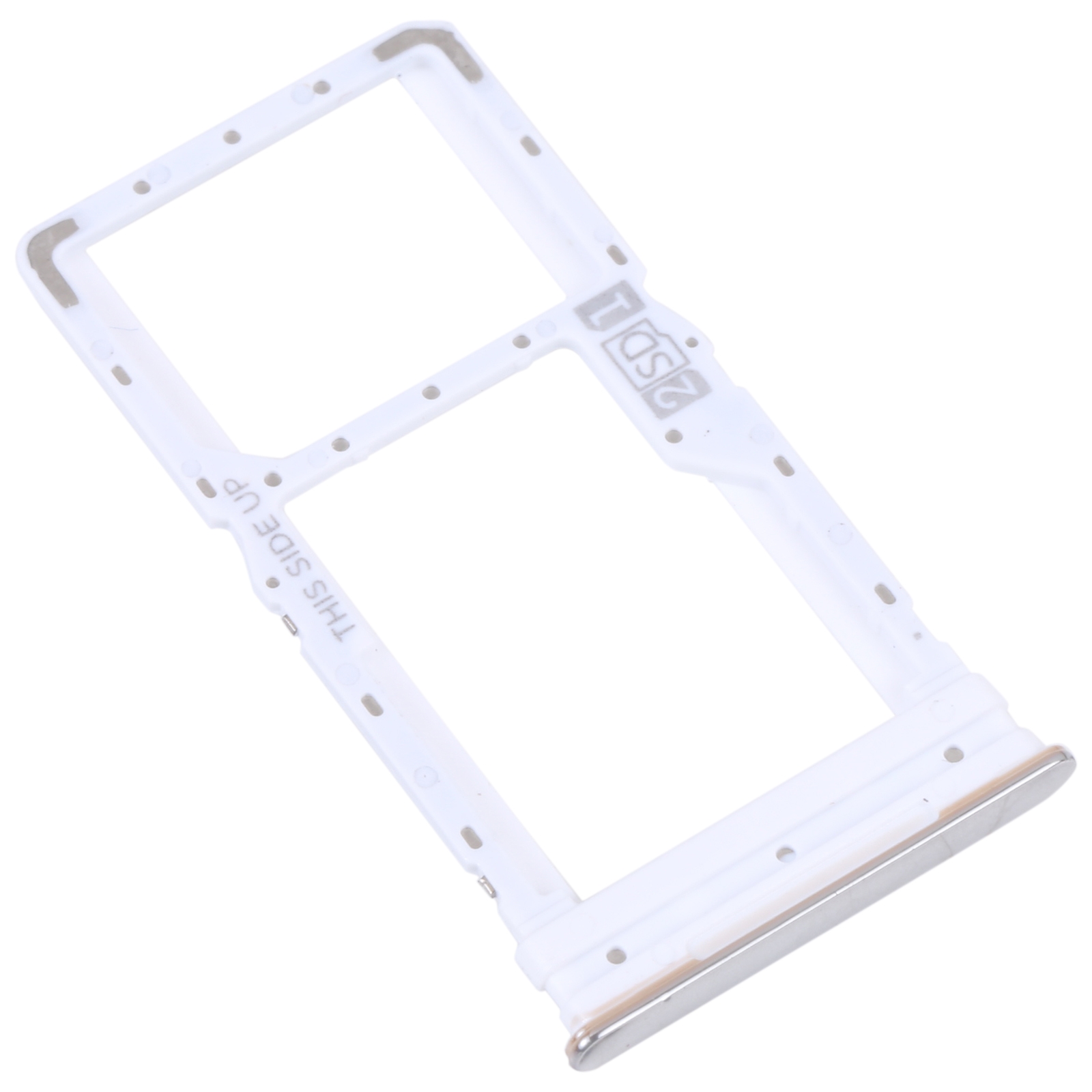 Motorola Moto G52 silver SIM card tray replacement
