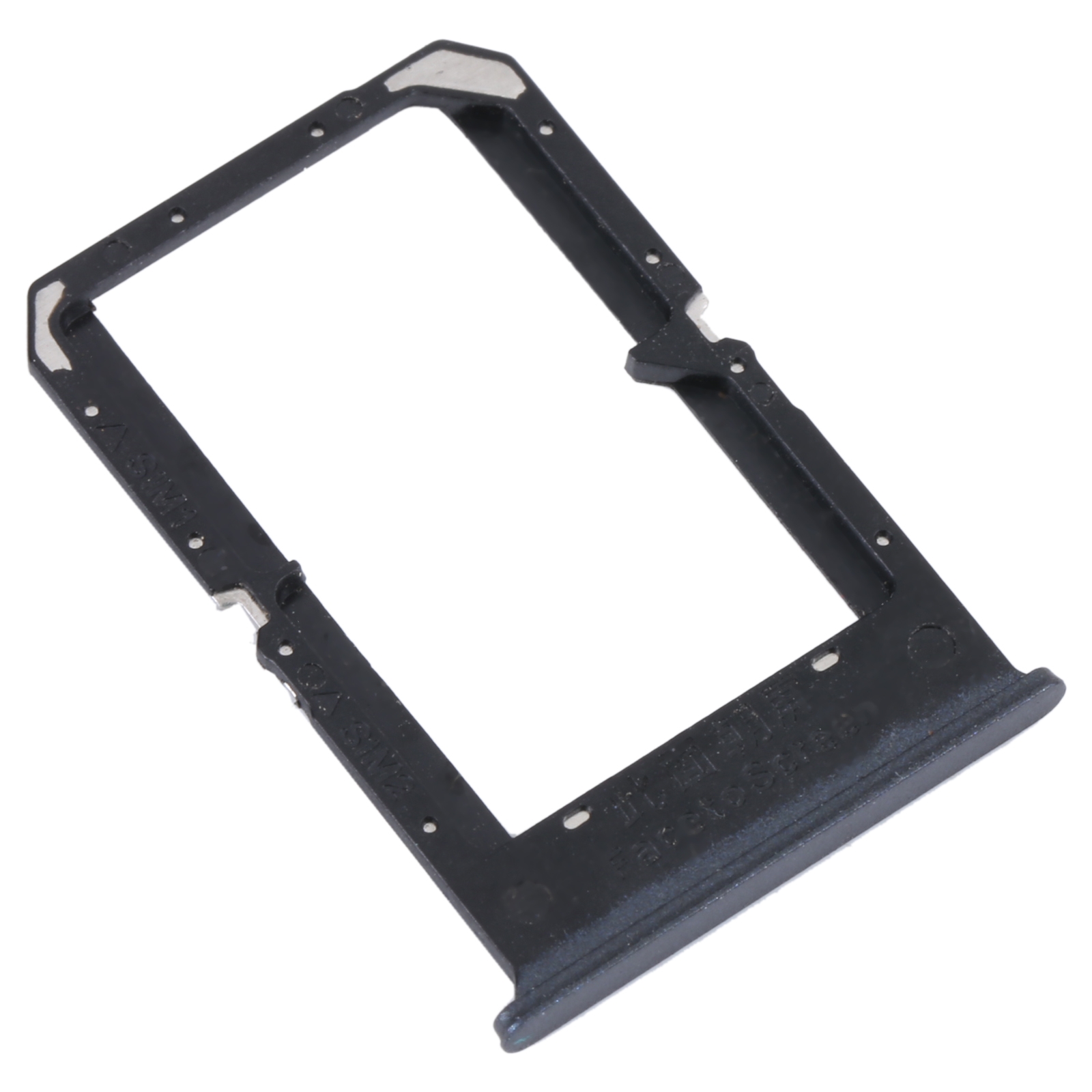 OPPO A72 A92 SIM card tray black