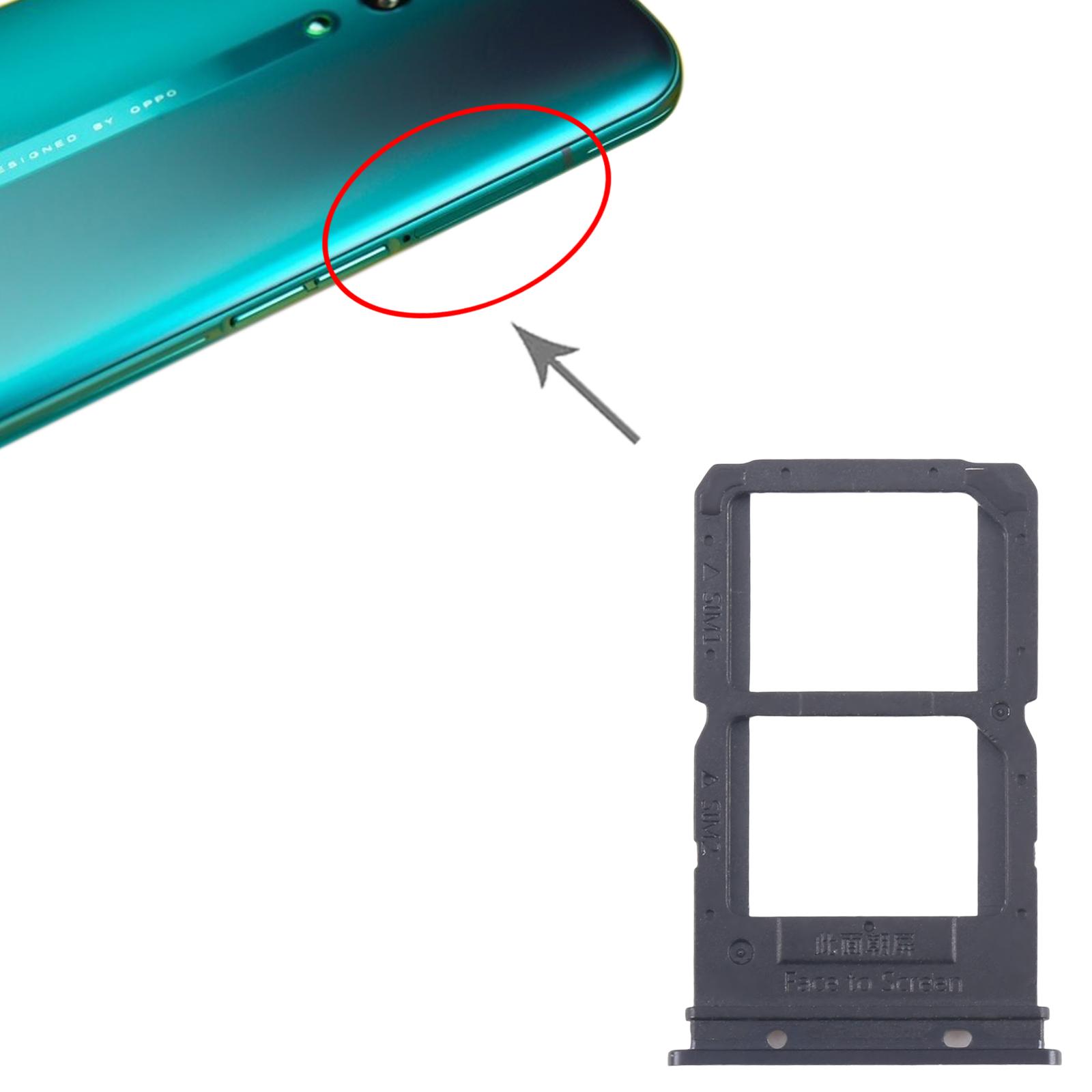 OPPO Reno Black SIM Card Tray Replacement - Image 3
