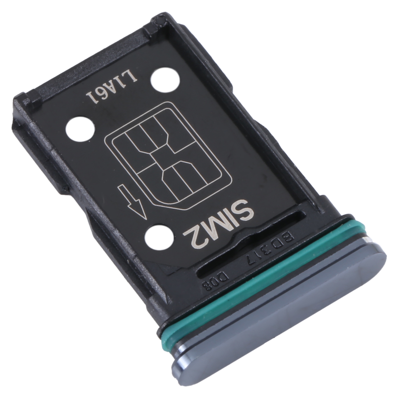 OPPO Reno4 5G Black SIM Card Tray Replacement - Image 2