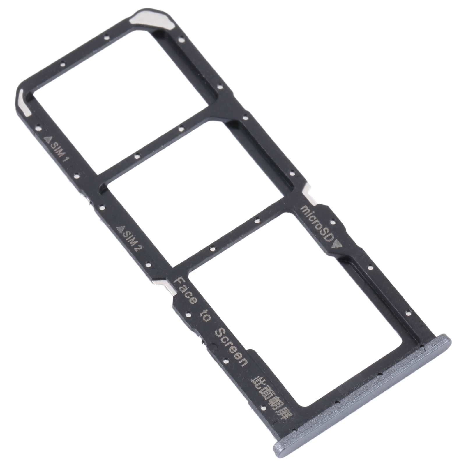 OPPO A73 4G SIM card tray replacement black