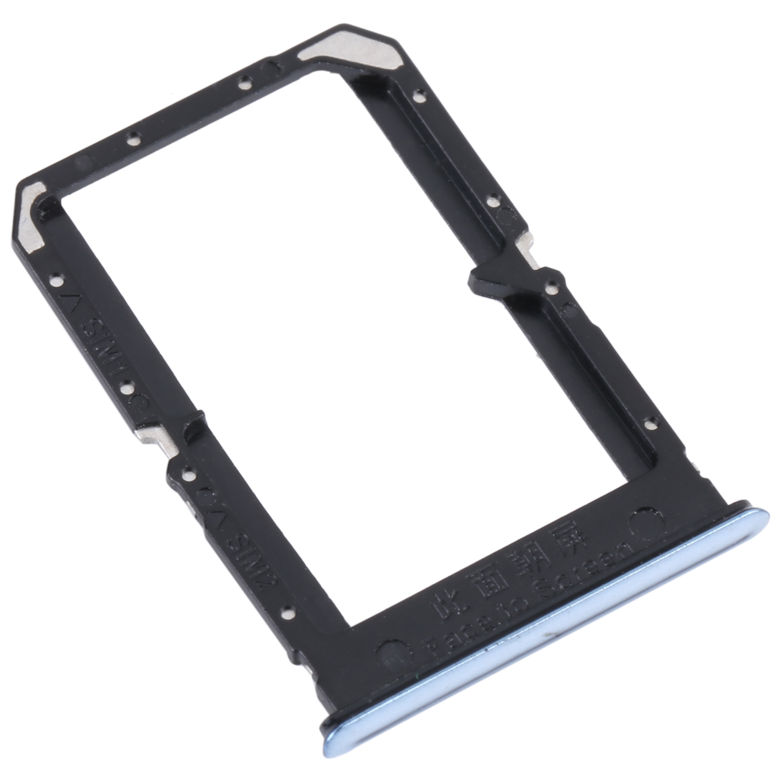 OPPO Reno5 4G silver SIM card tray replacement