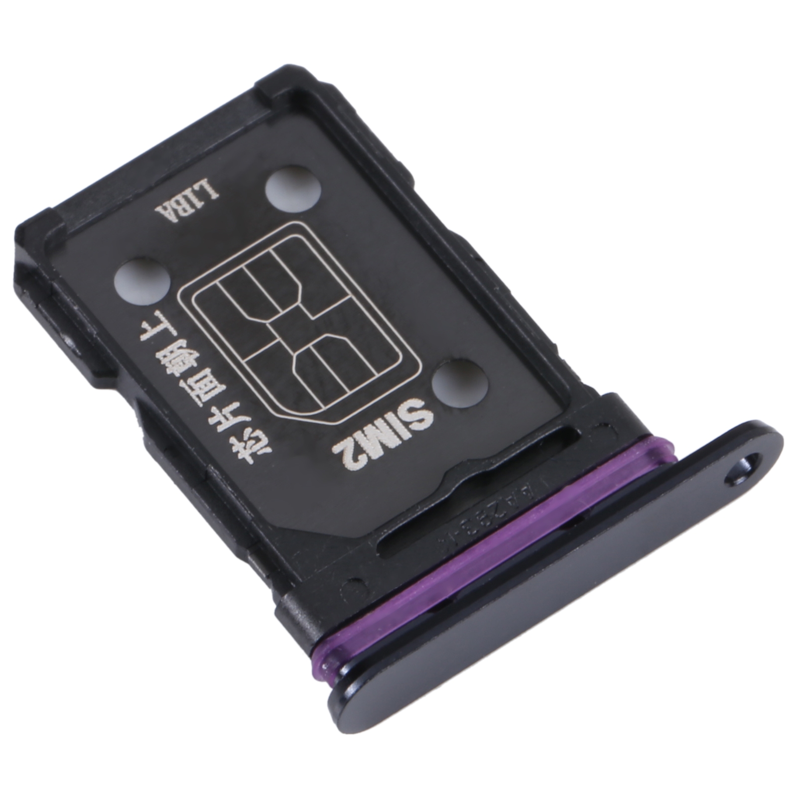OPPO Reno8 Pro Black SIM Card Tray Replacement - Image 2