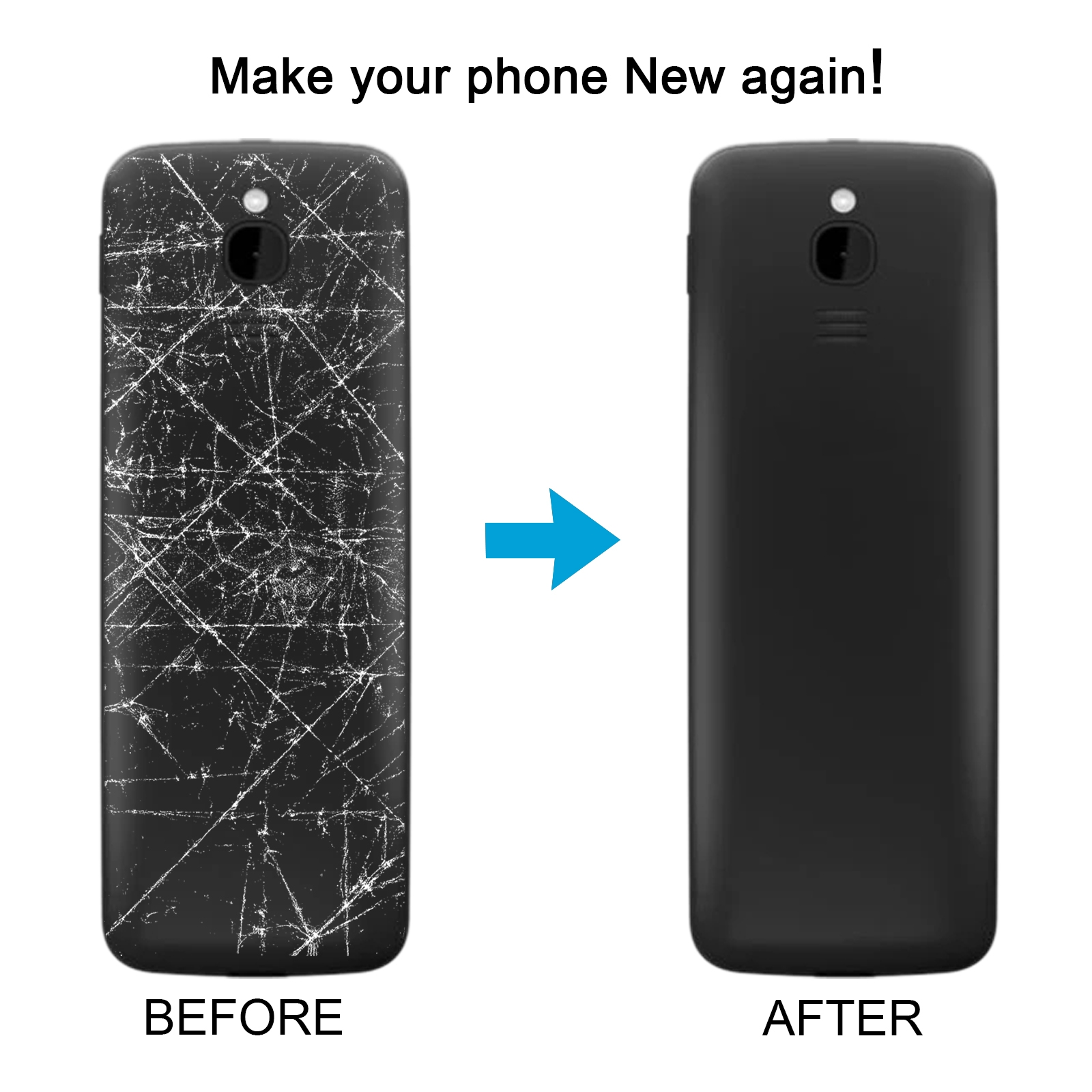 Nokia 8110 4G Black Back Cover Replacement - Image 5