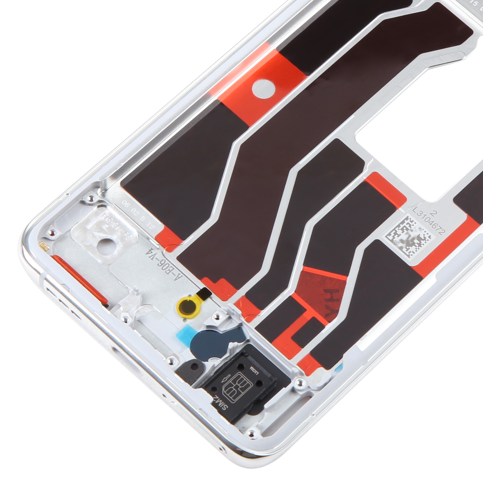 OPPO Find X3 Pro Silver Front Frame Replacement - Image 4