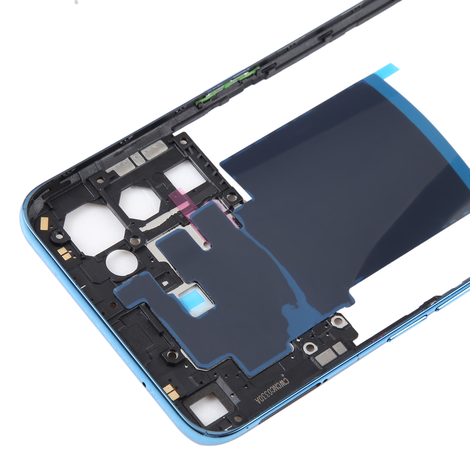 OPPO Find X3 Lite Blue Middle Frame Replacement - Image 4