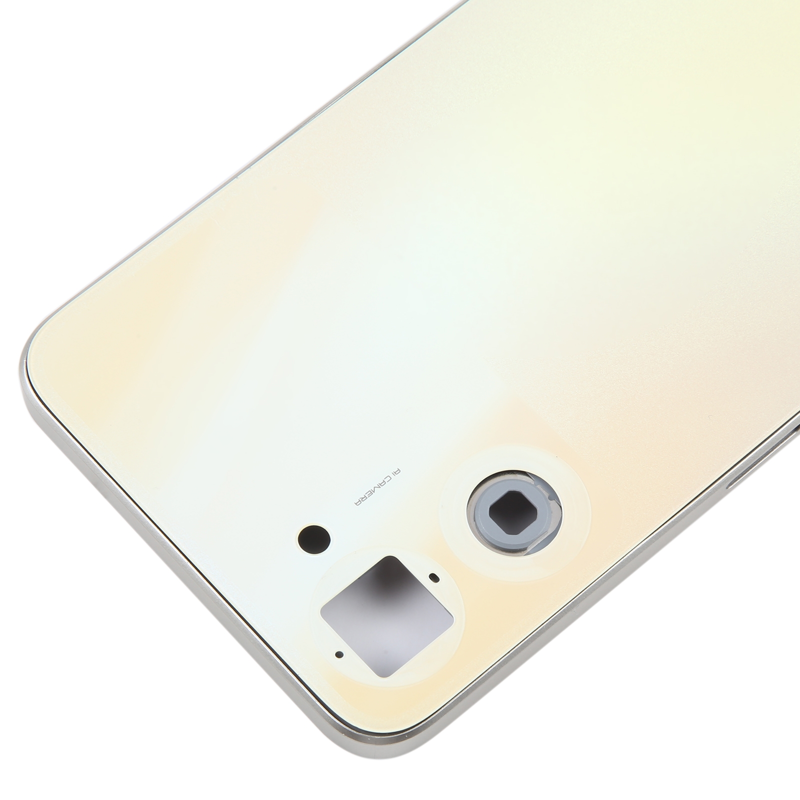 Realme V30 Gold Back Cover with Frame Replacement - Image 3