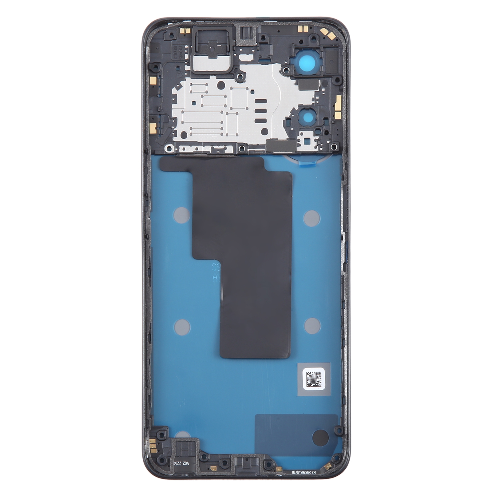 OPPO A78 5G Black Back Cover Replacement - Image 2