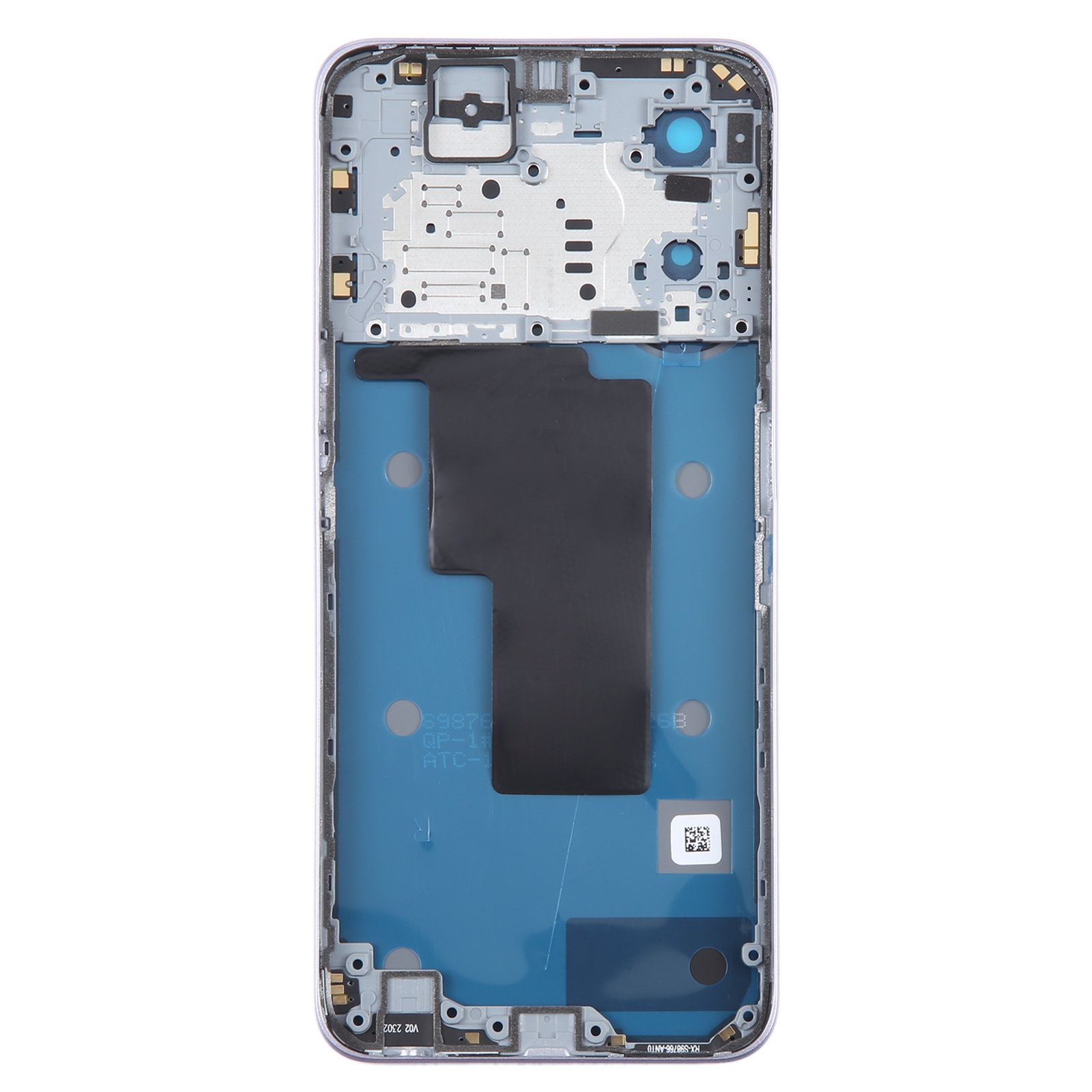 OPPO A78 5G Purple Back Cover Replacement - Image 2