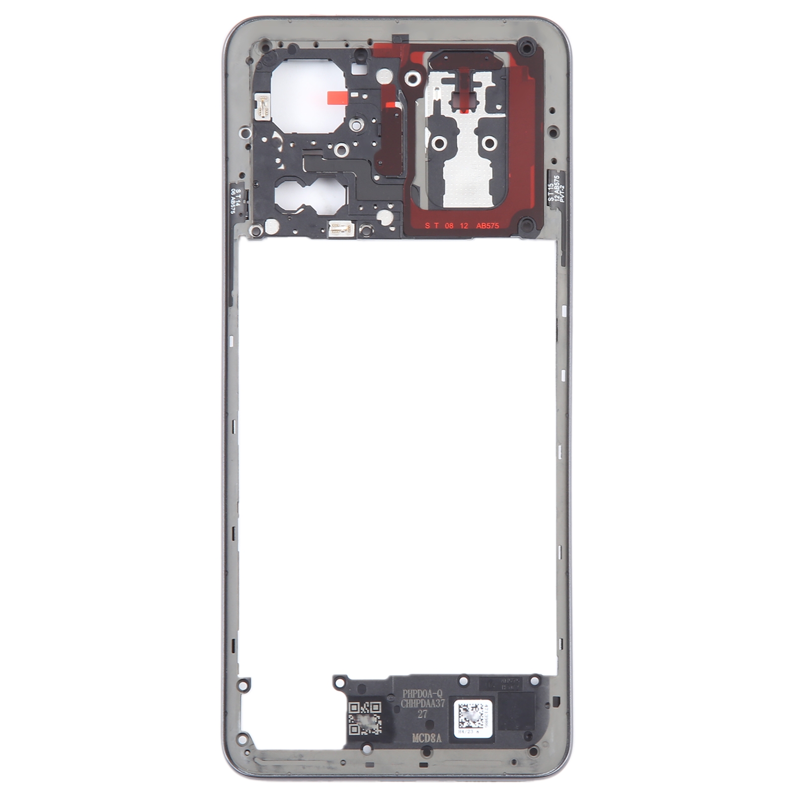 Realme GT Neo 5 Black Middle Frame Bezel Plate Replacement - Image 2