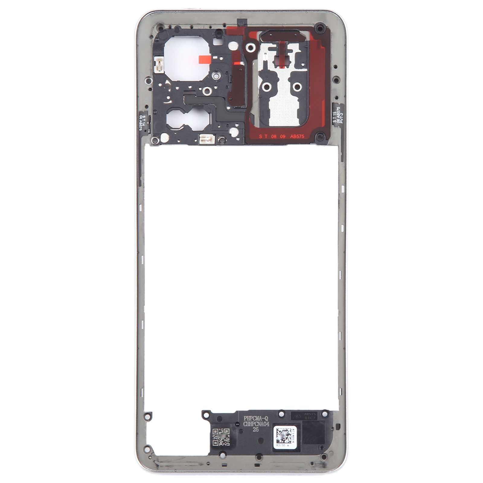 Realme GT Neo 5 Silver Middle Frame Bezel Plate Replacement - Image 2