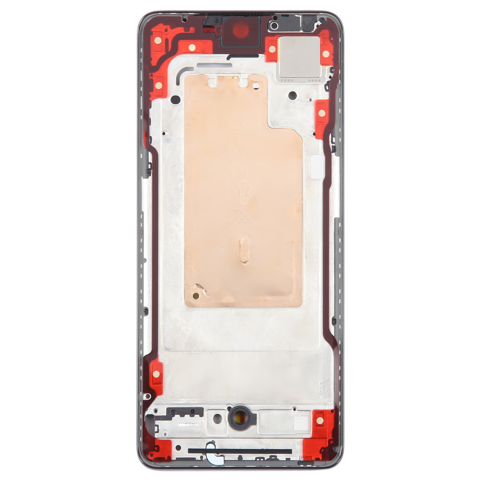 OPPO Reno9 Black Front Frame Bezel Plate Replacement - Image 2