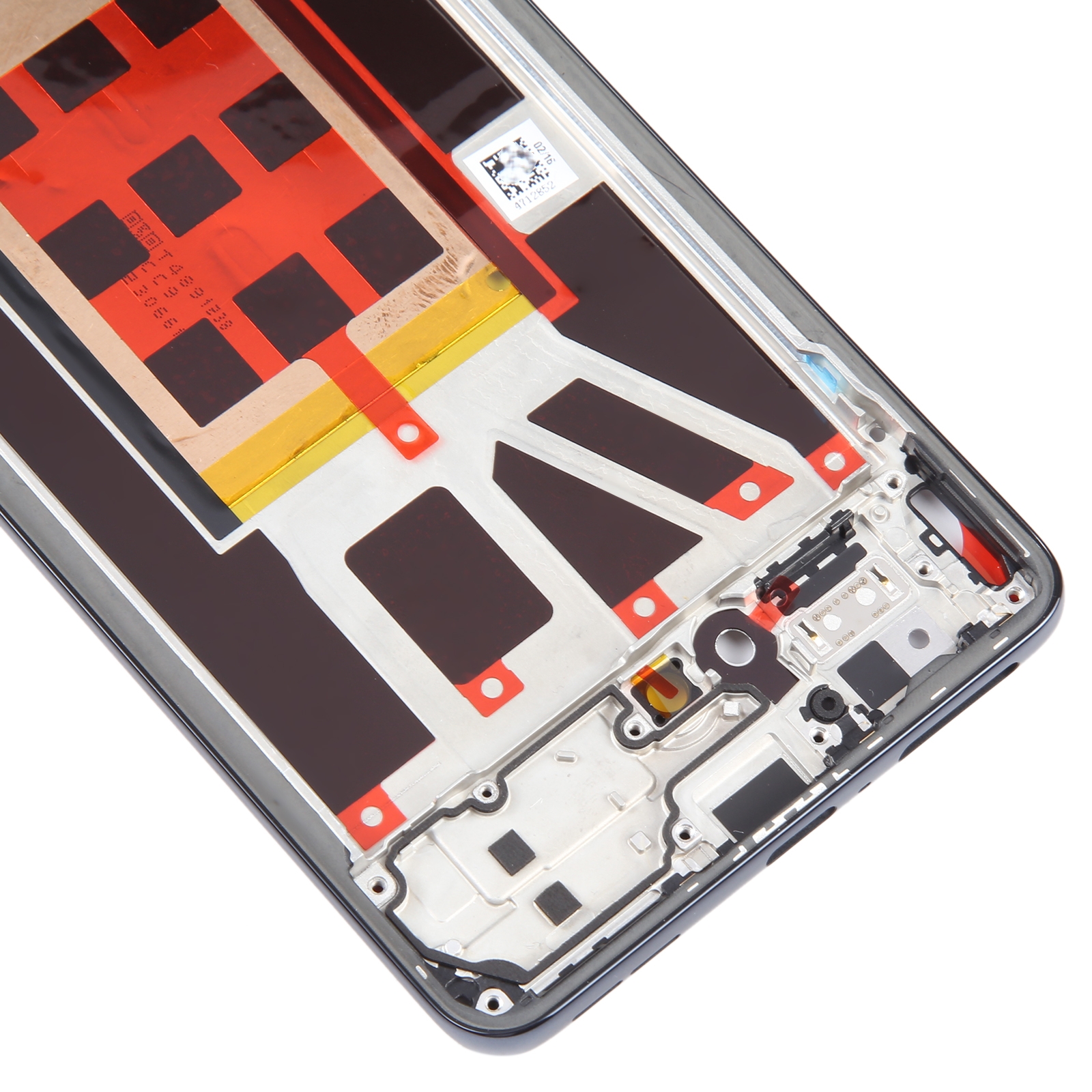 OPPO Reno9 Black Front Frame Bezel Plate Replacement - Image 3