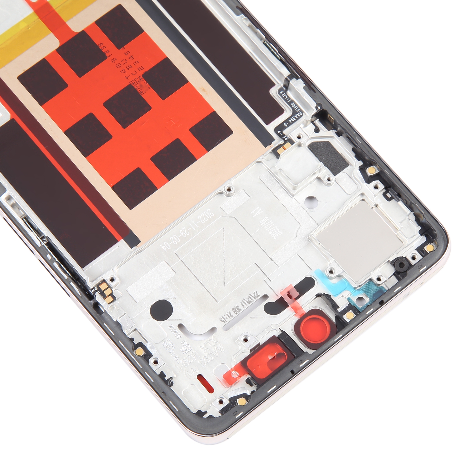 OPPO Reno9 Gold Front Housing Frame Replacement - Image 4