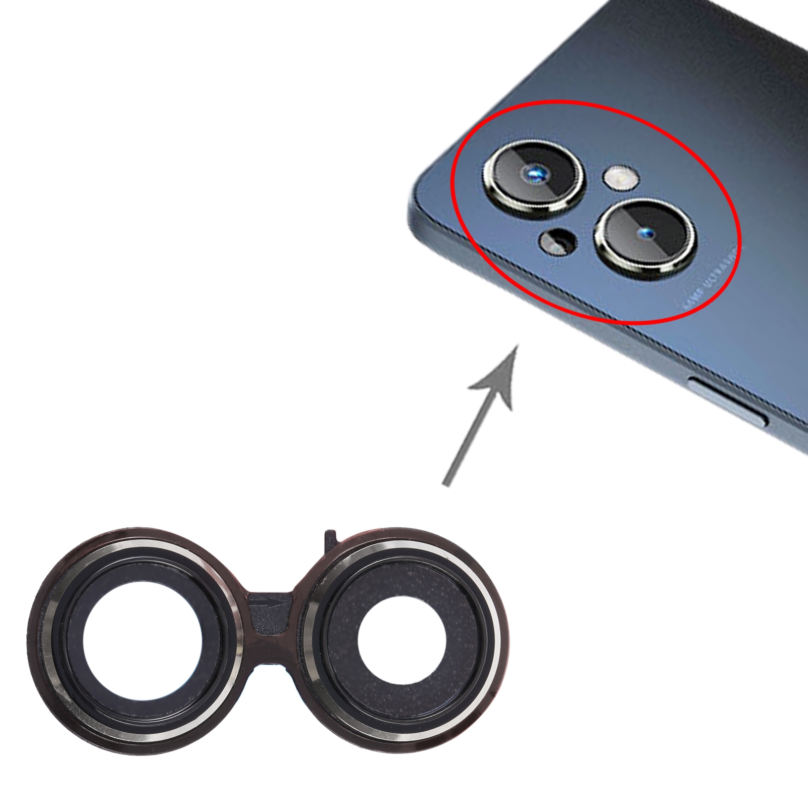 OnePlus Nord N20 Camera Lens Cover Replacement - Image 3
