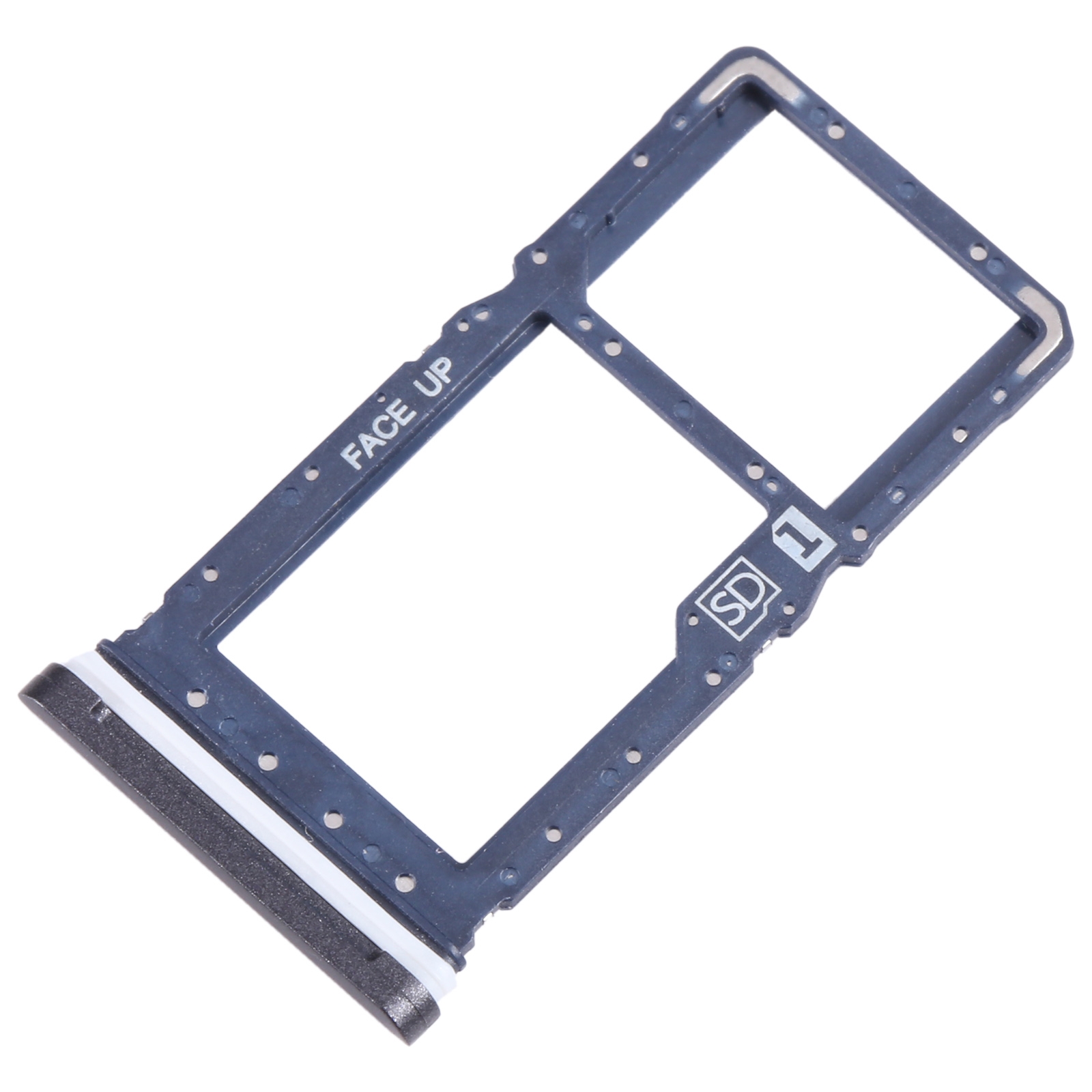 Motorola Moto G Play 2021 black SIM card tray