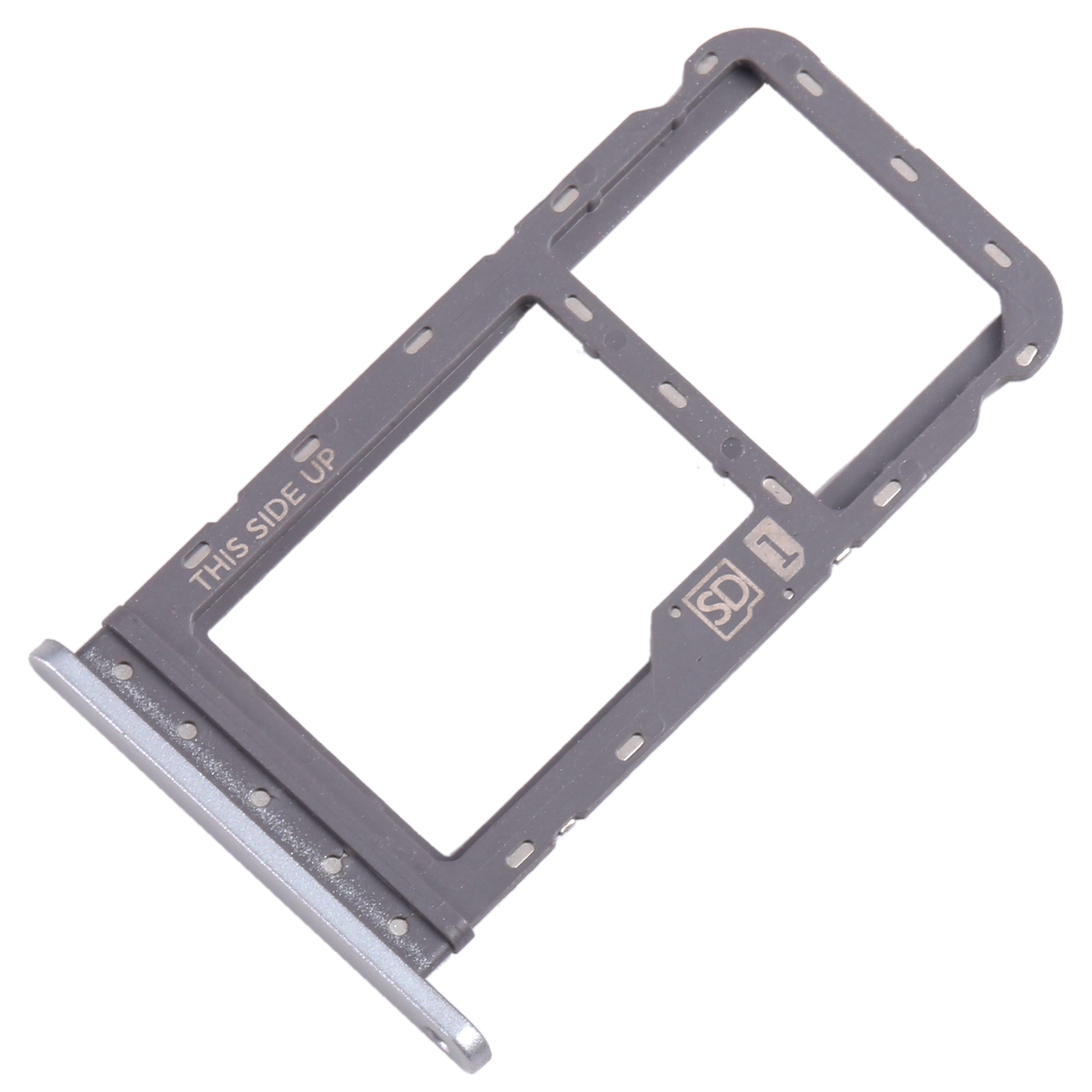 Motorola Moto G Power 2021 silver SIM card tray