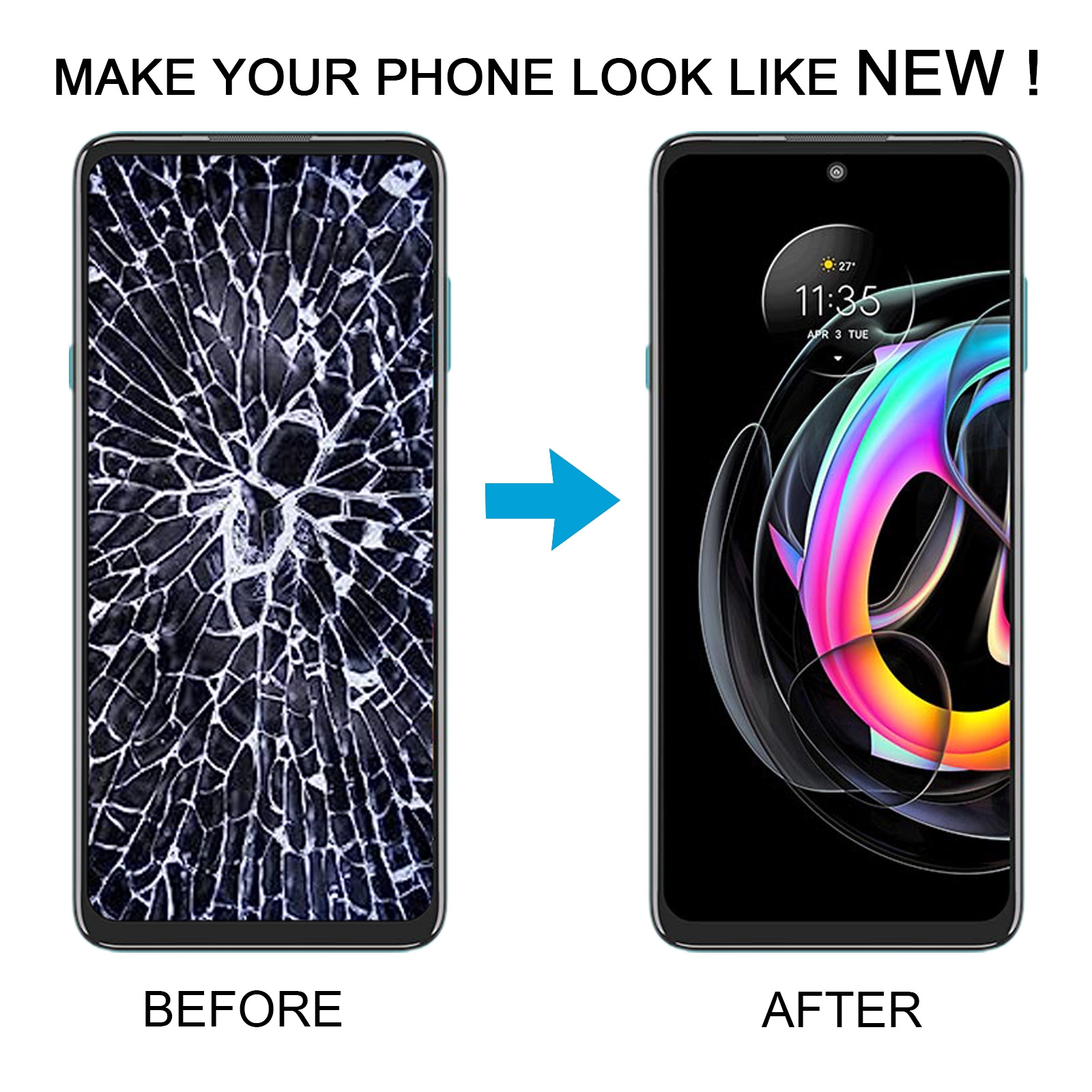Motorola Edge 20 Lite Screen Replacement - Image 6