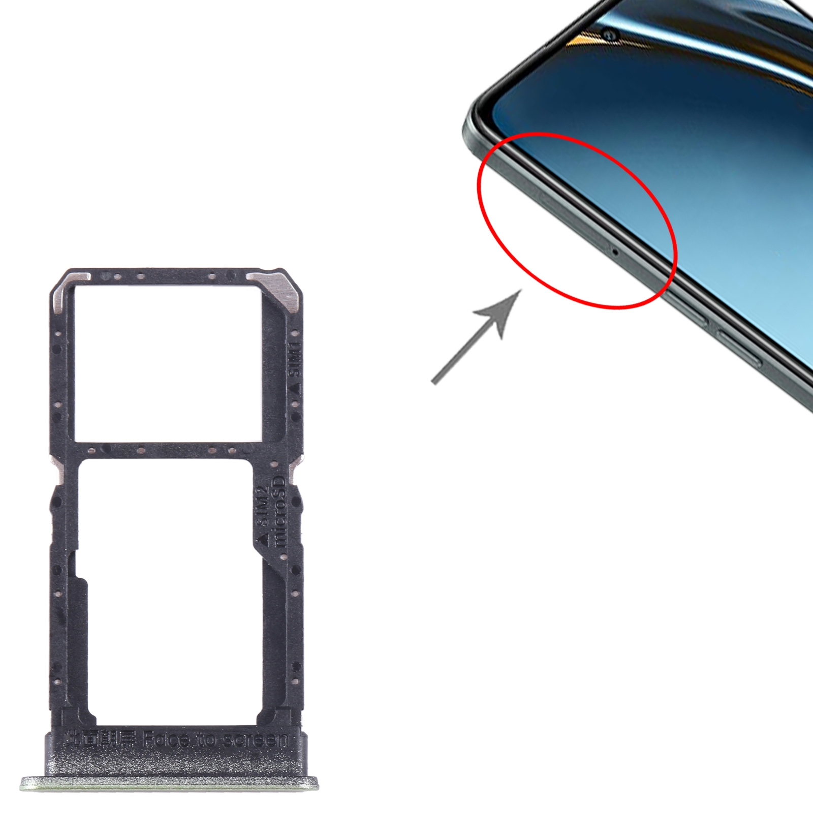 OnePlus Nord CE 3 Lite 5G Green SIM Card Tray Replacement - Image 3