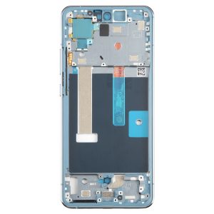 Nokia X30 front housing frame blue replacement
