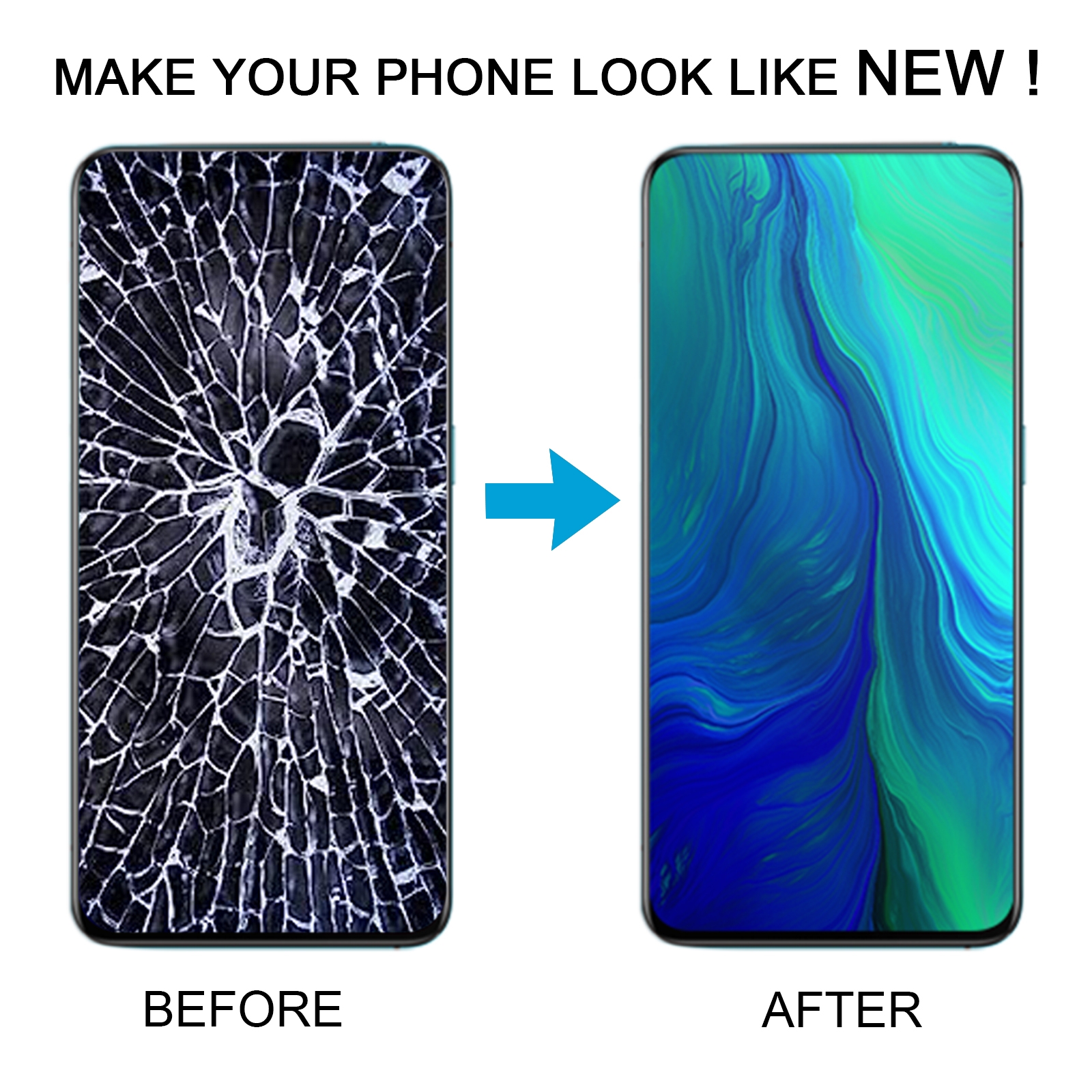 OPPO Reno 5G Screen Replacement - Image 5