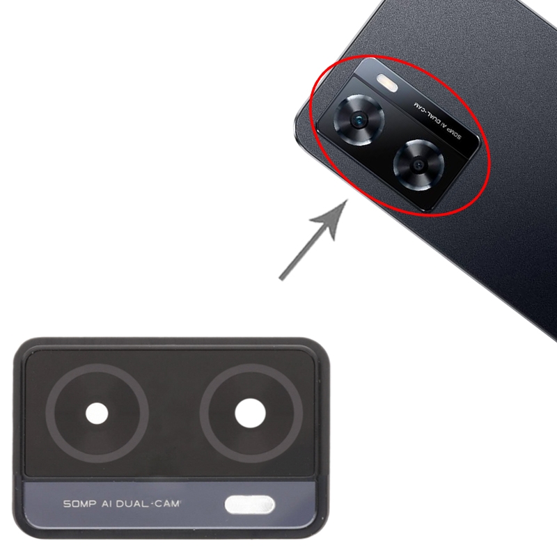 OnePlus Nord N20 SE Black Camera Lens Cover Replacement - Image 3