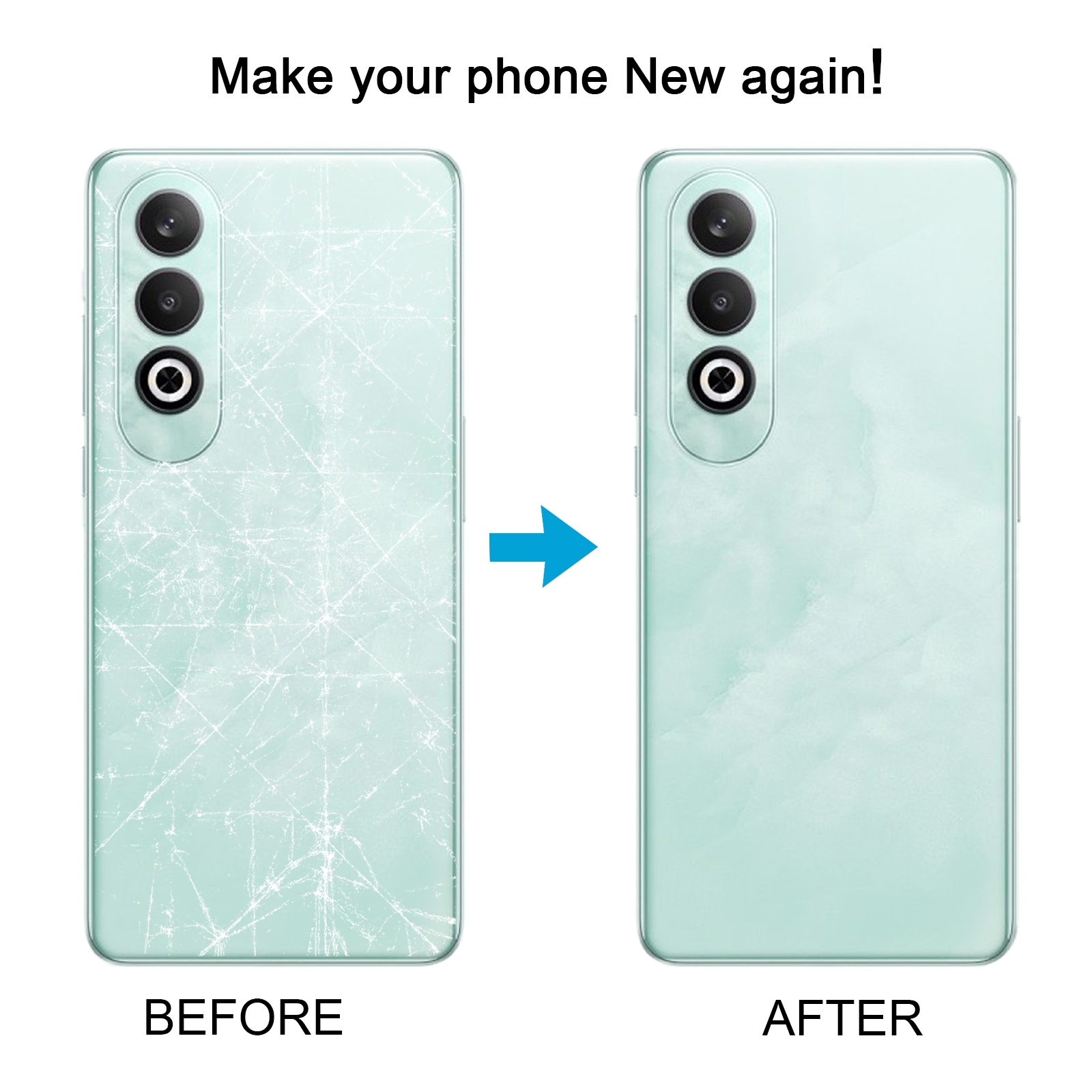 OnePlus Nord CE4 Green Back Cover Replacement - Image 5